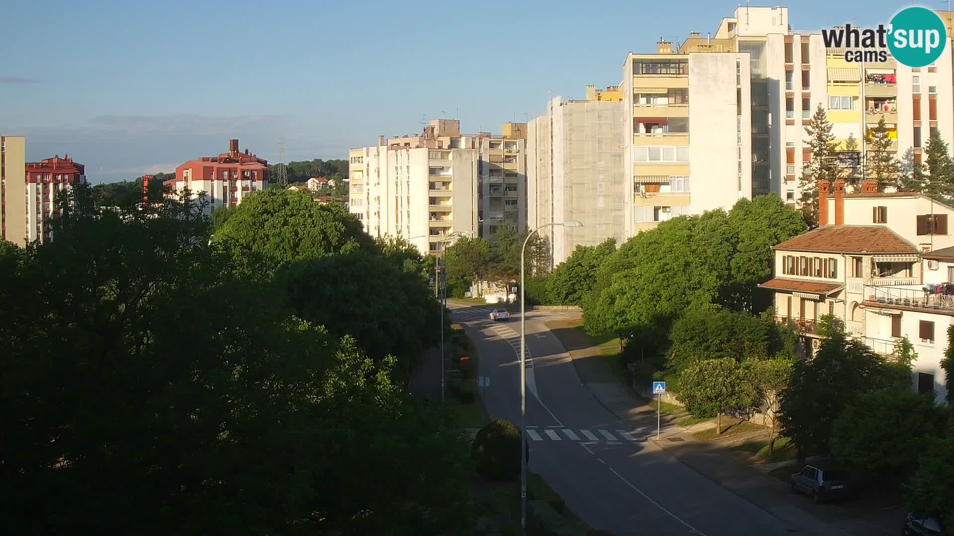 Pula spletna kamera – Koperska ulica – Istra v živo