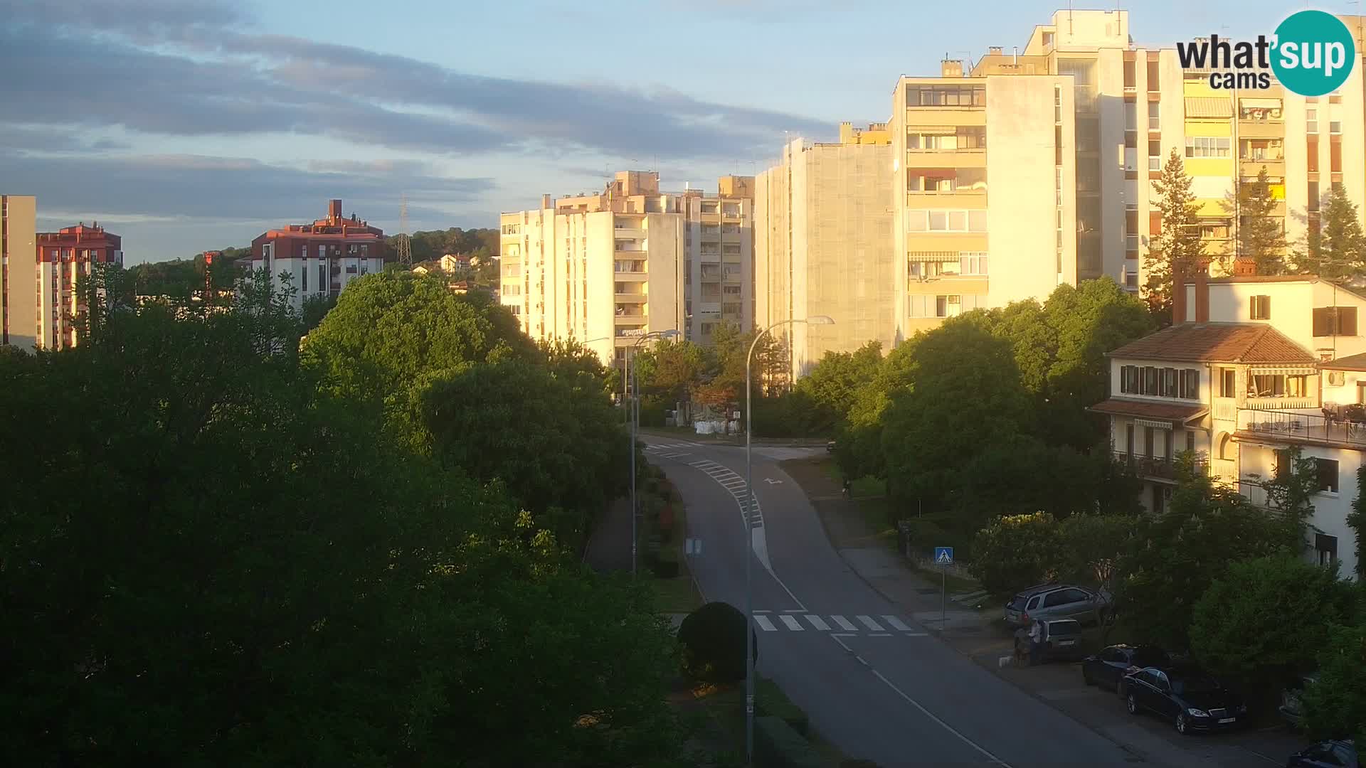 Cámara web Pula – Koper street – cámara en vivo Istria