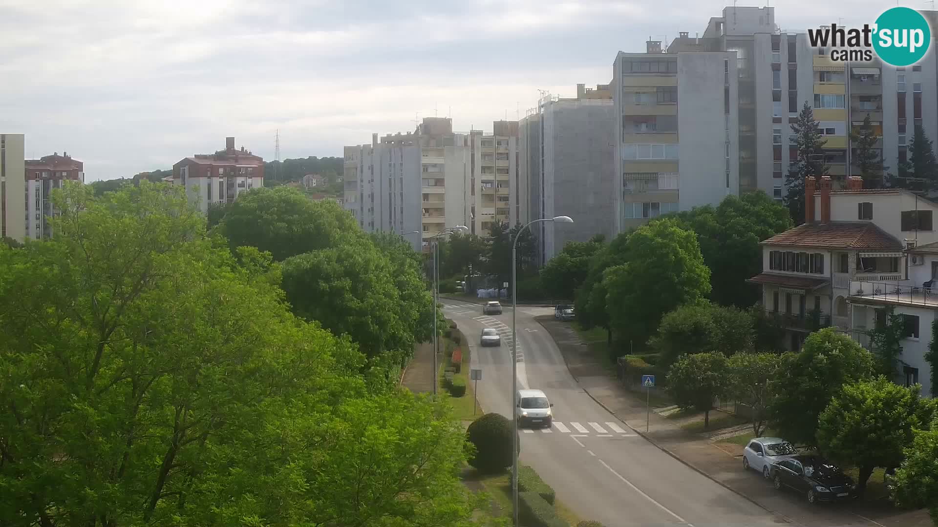 Webcam Pula – Rue Koper – Caméra en direct Istrie
