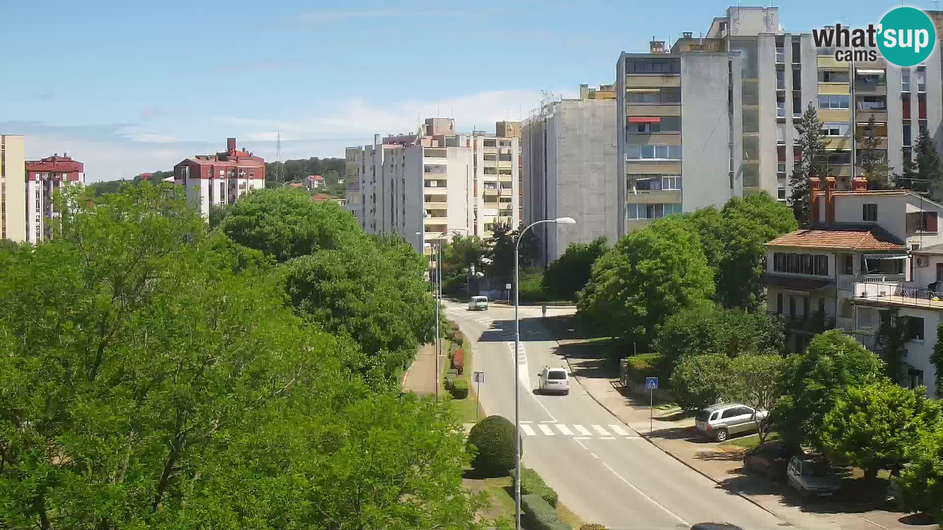 Pula web kamera – Koparska ulica – kamera uživo Istra