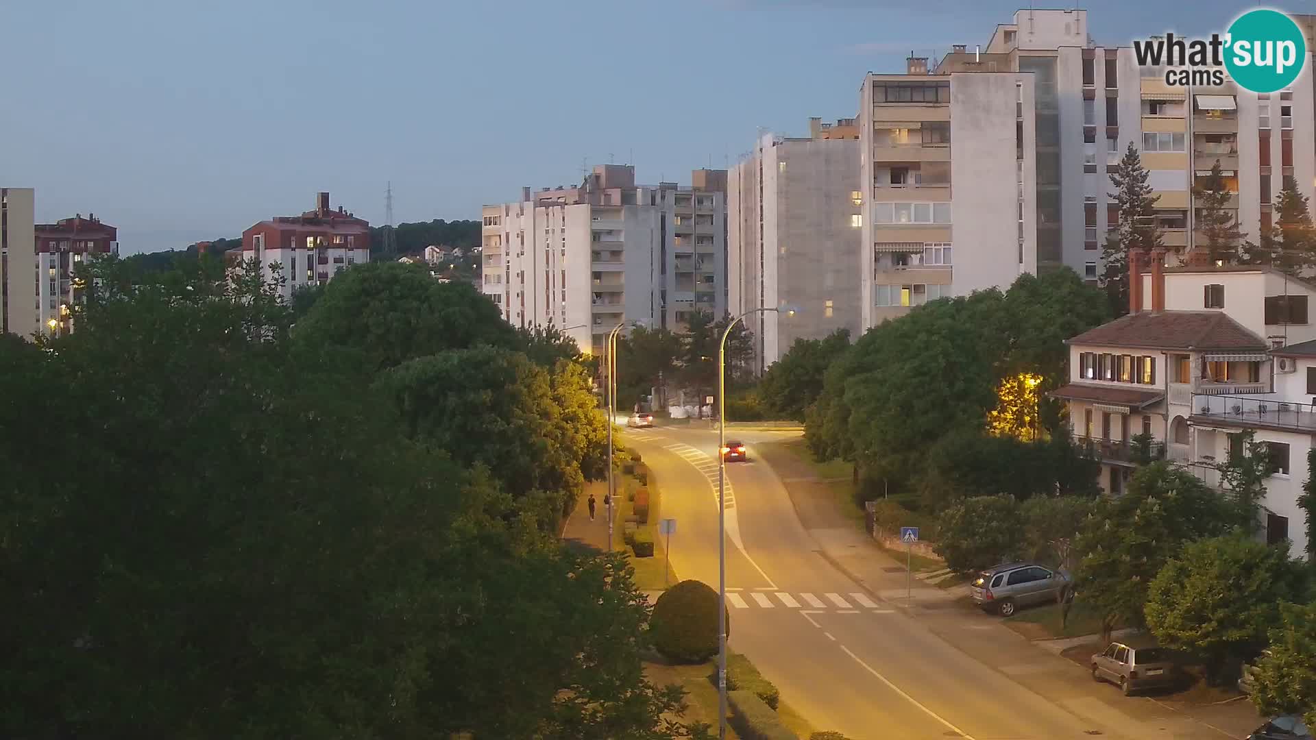 Pula spletna kamera – Koperska ulica – Istra v živo