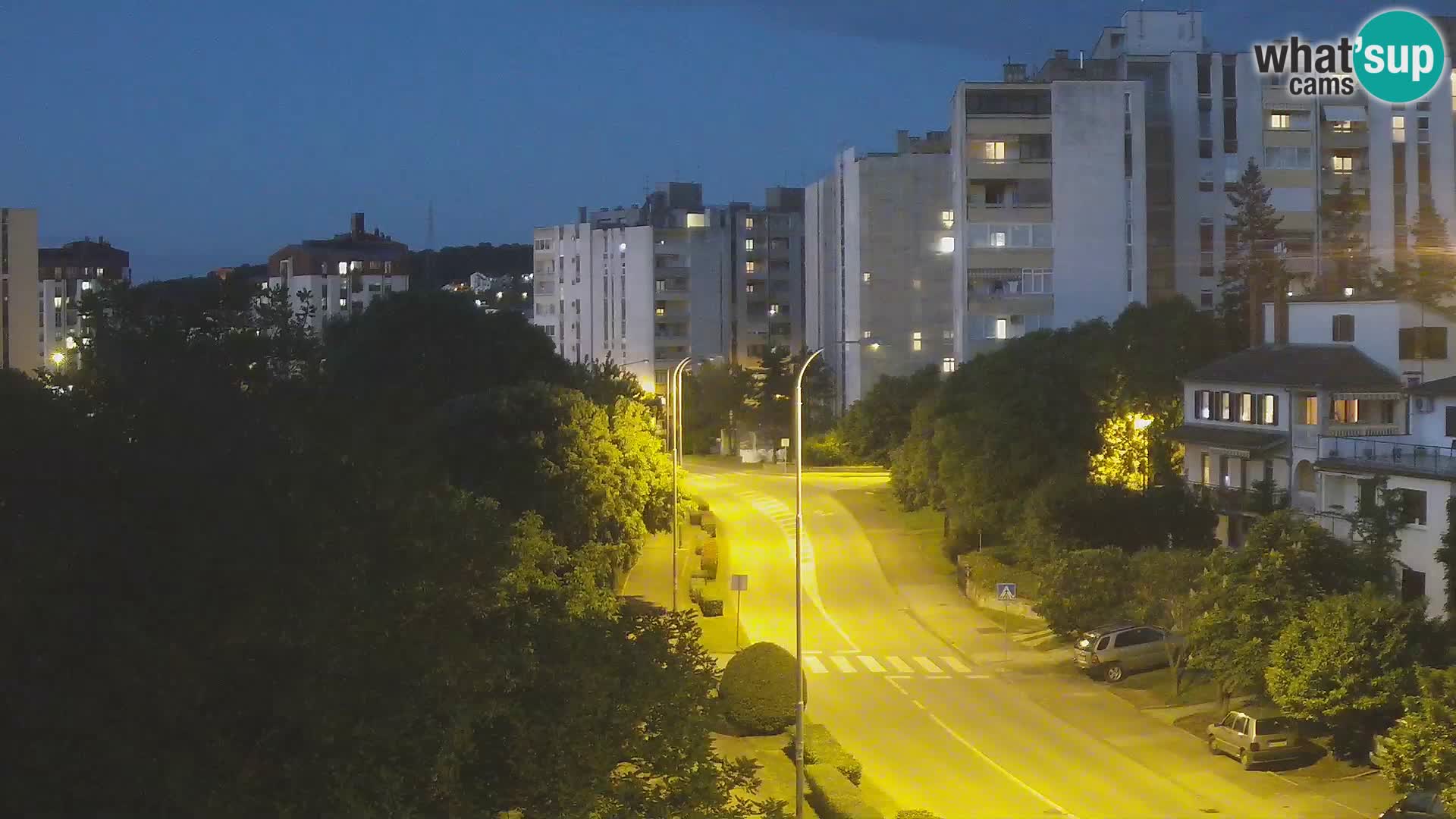 Cámara web Pula – Koper street – cámara en vivo Istria