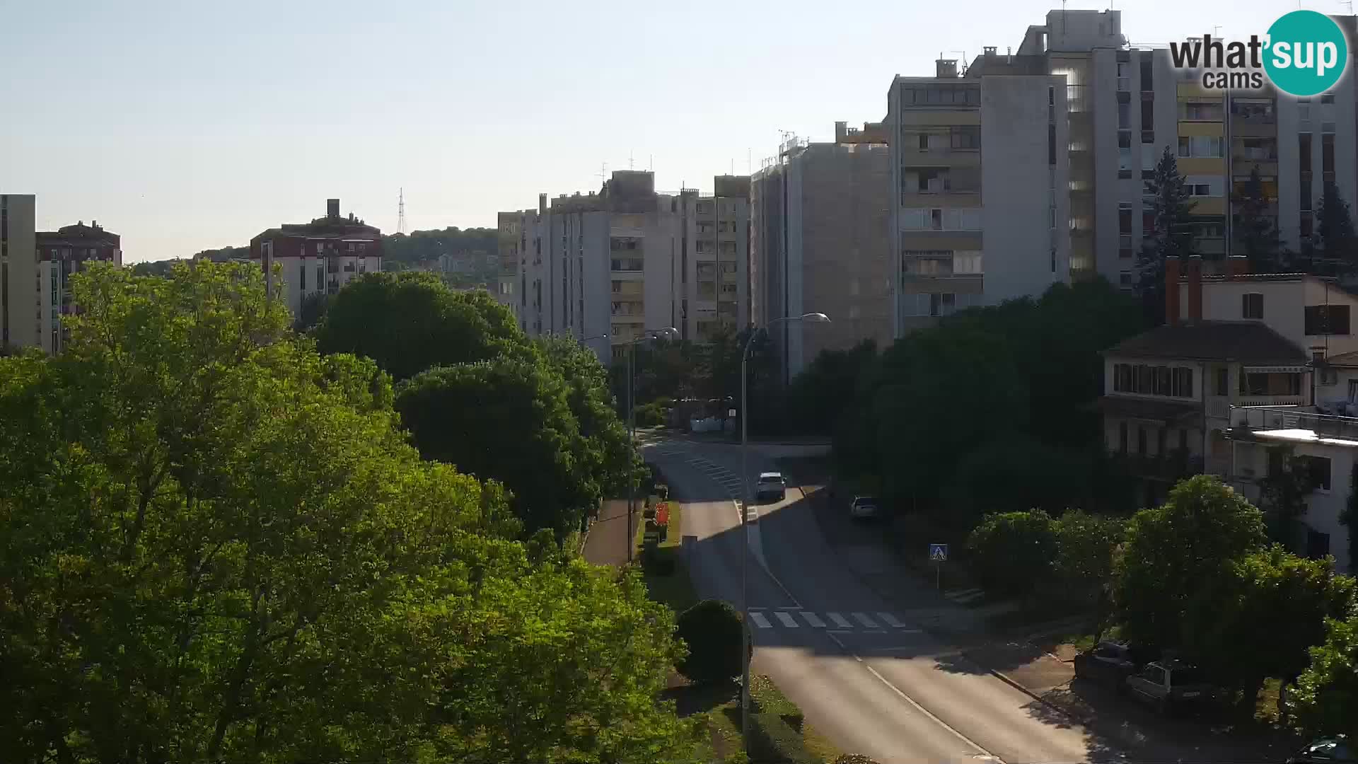Cámara web Pula – Koper street – cámara en vivo Istria