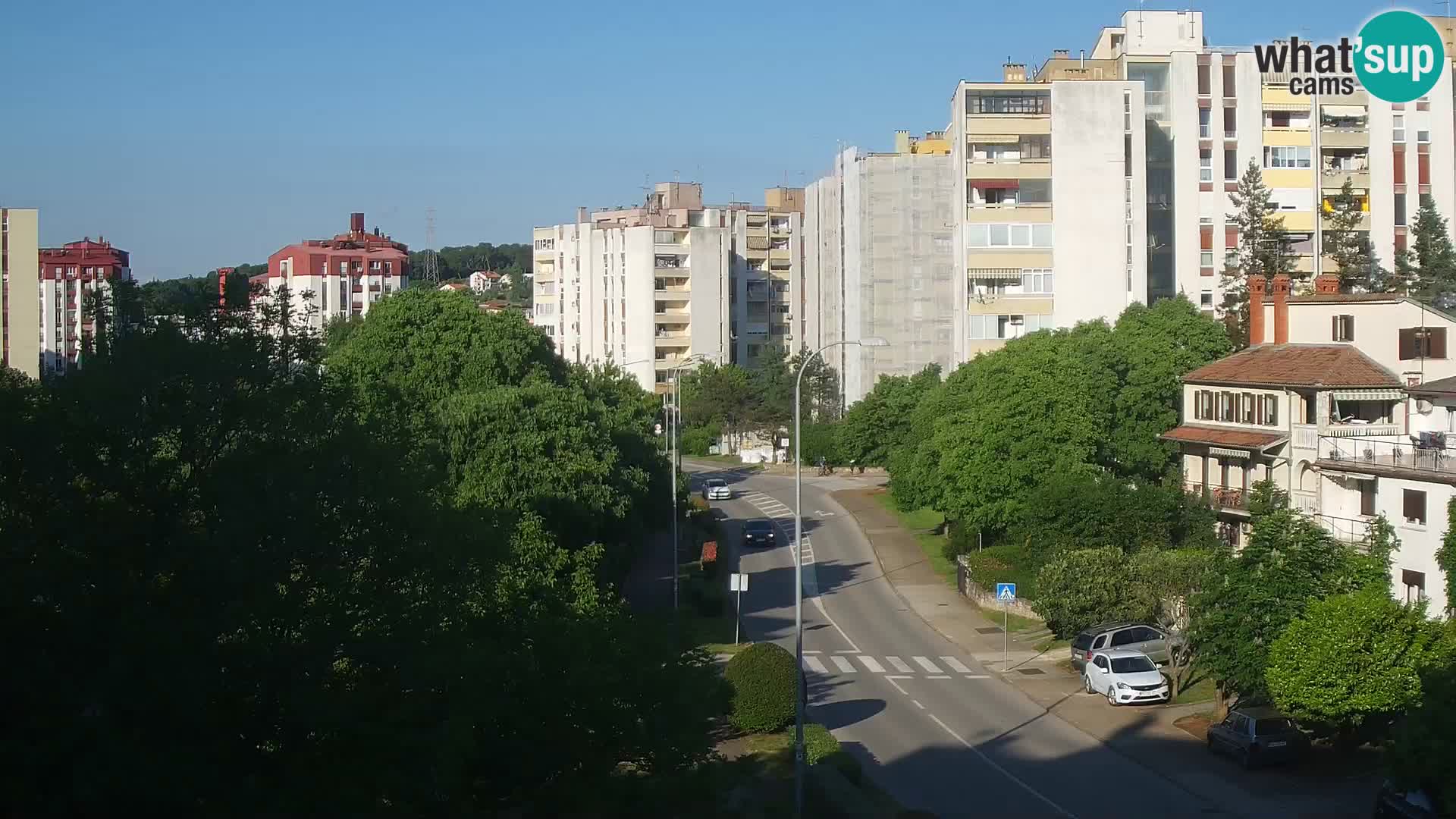Webcam Pula – Rue Koper – Caméra en direct Istrie