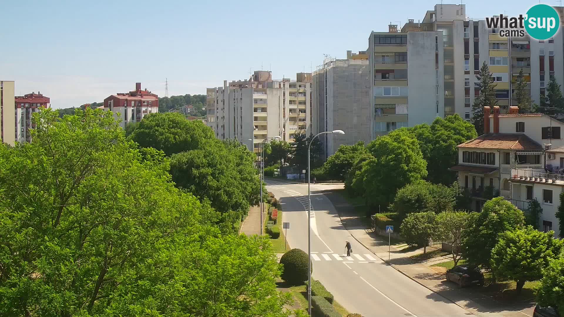 Pula spletna kamera – Koperska ulica – Istra v živo