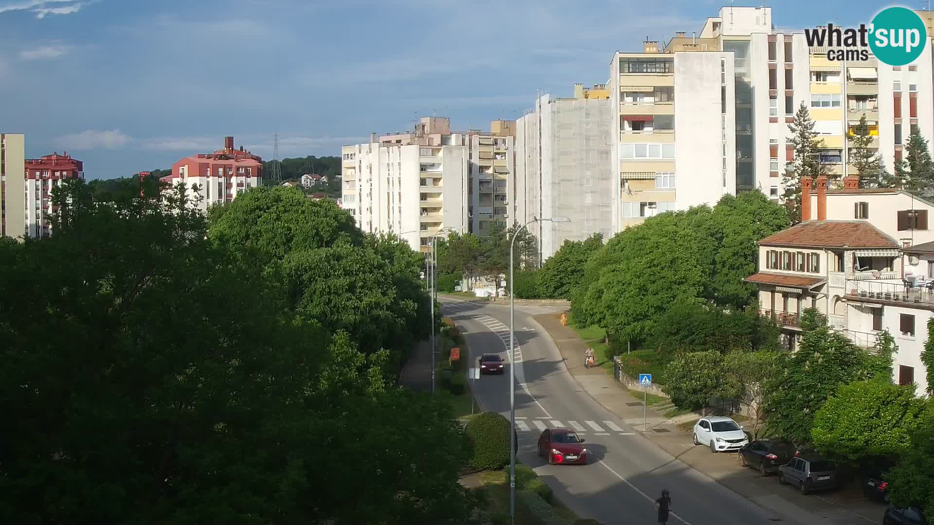 Pula spletna kamera – Koperska ulica – Istra v živo