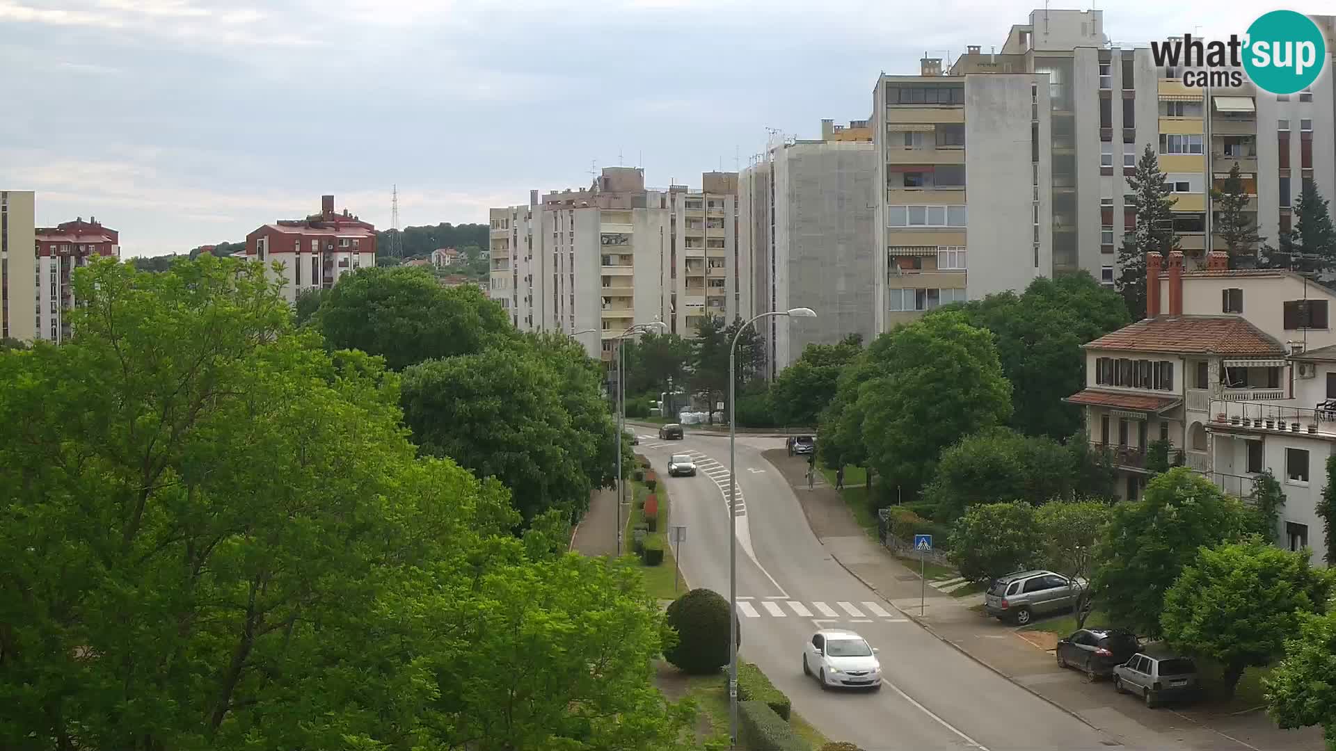 Cámara web Pula – Koper street – cámara en vivo Istria