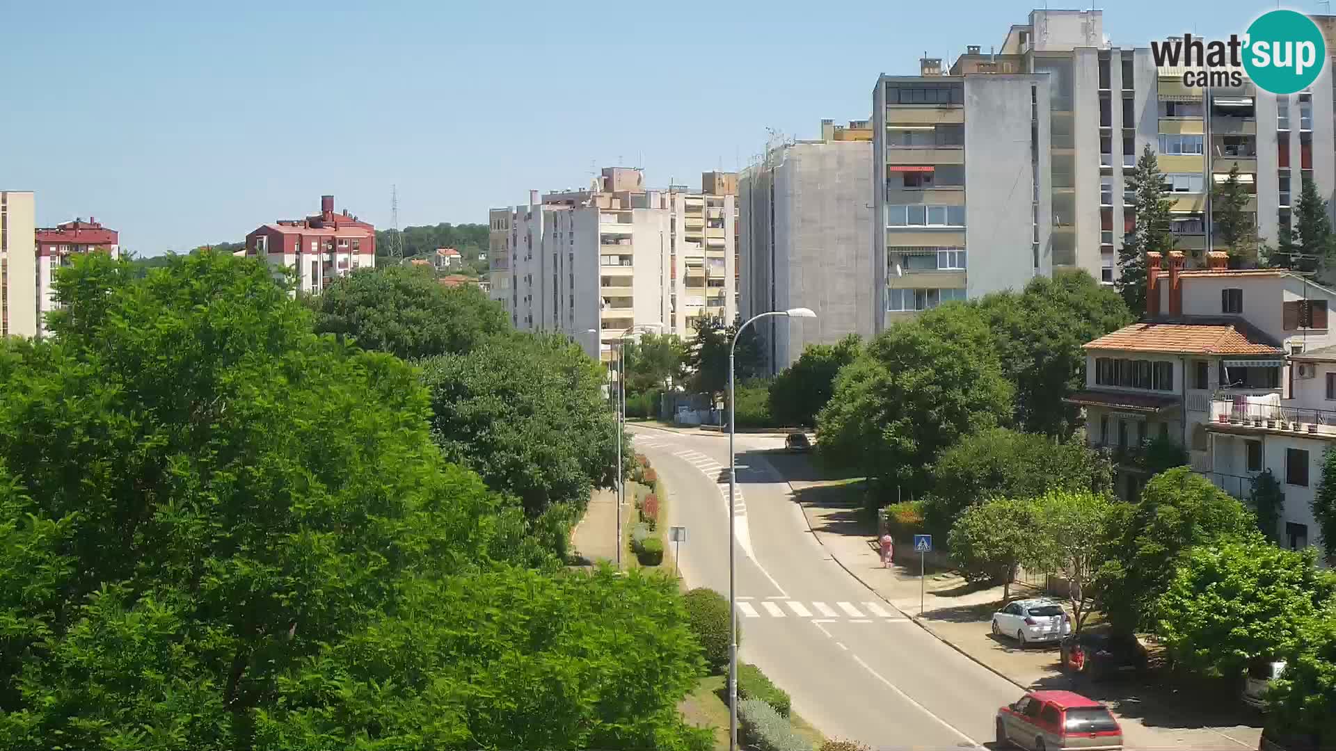Pula web kamera – Koparska ulica – kamera uživo Istra