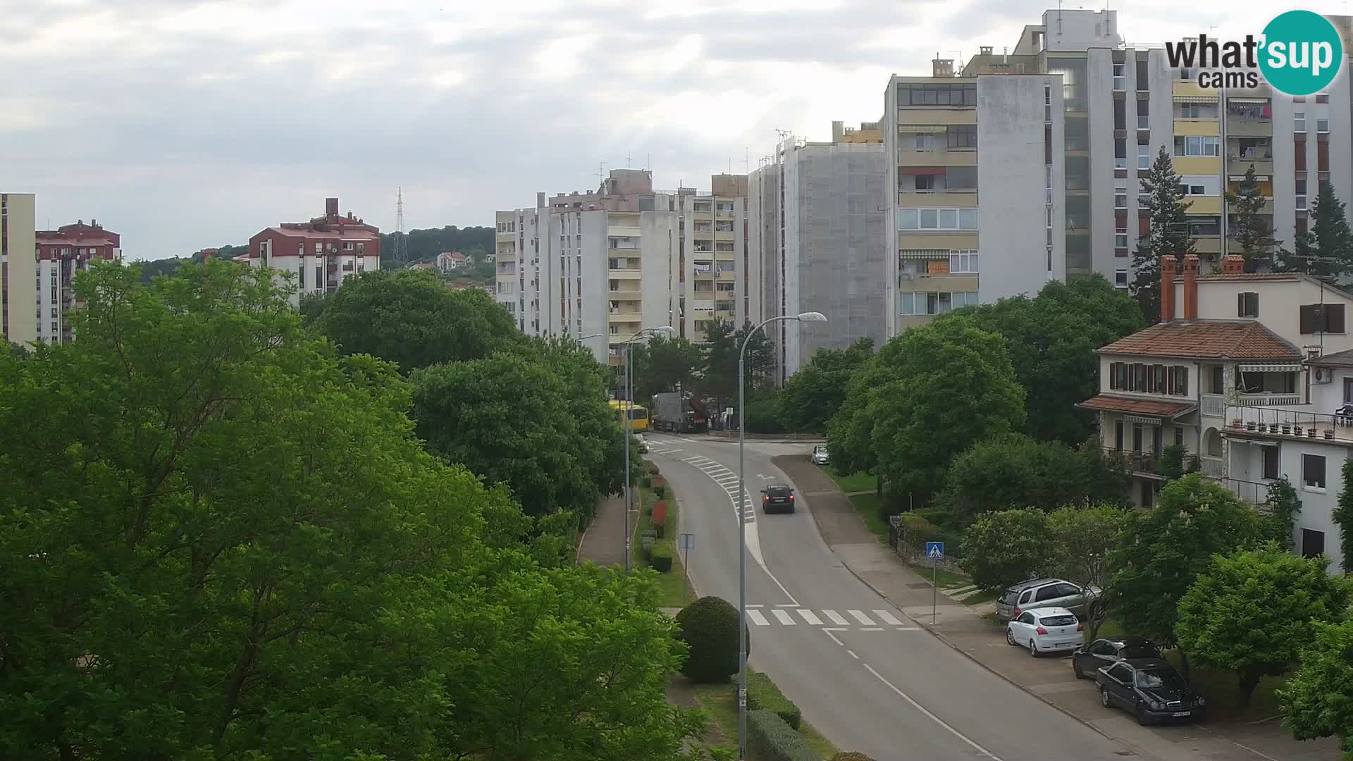 Pula spletna kamera – Koperska ulica – Istra v živo