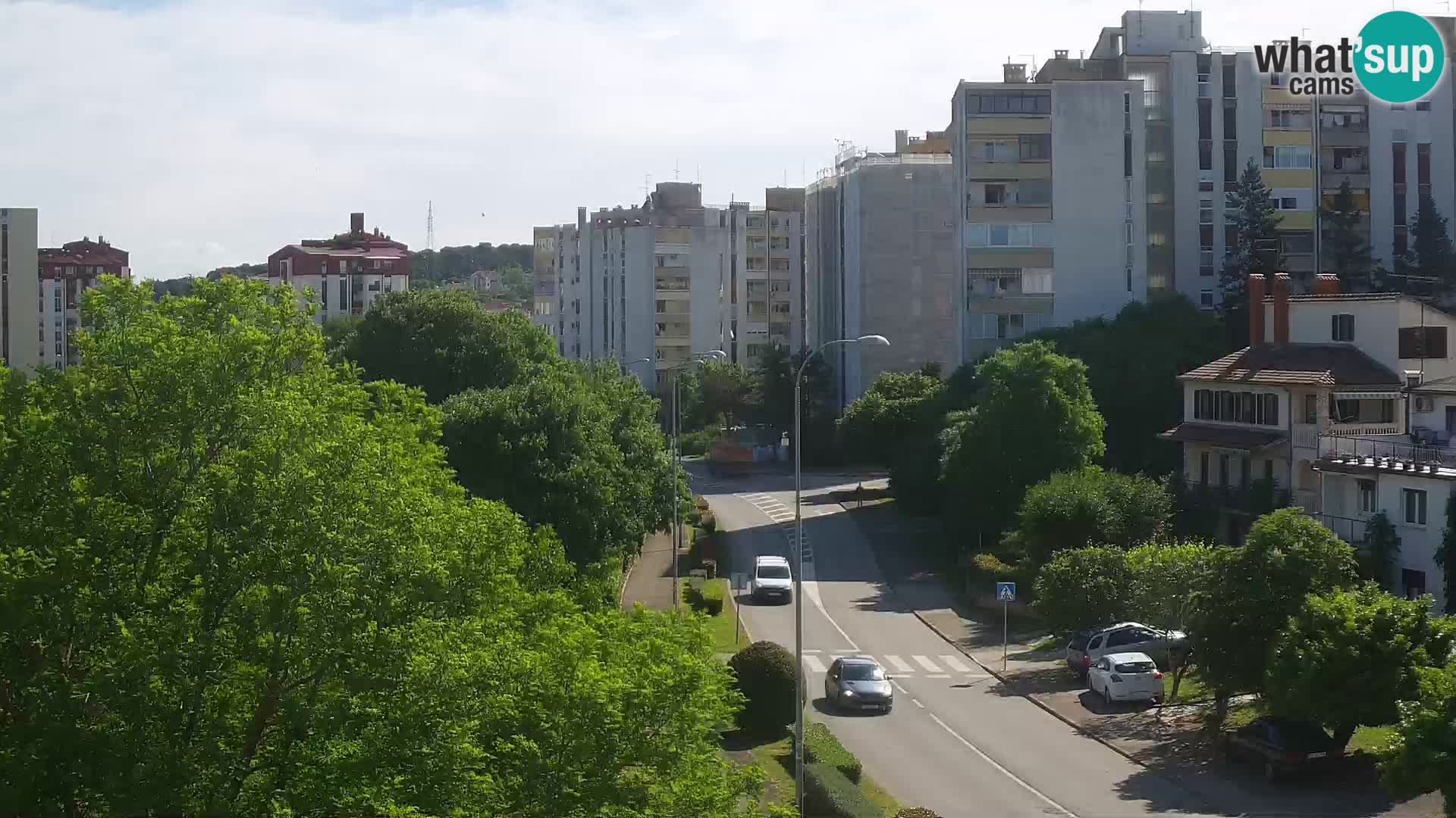 Webcam Pula – Rue Koper – Caméra en direct Istrie
