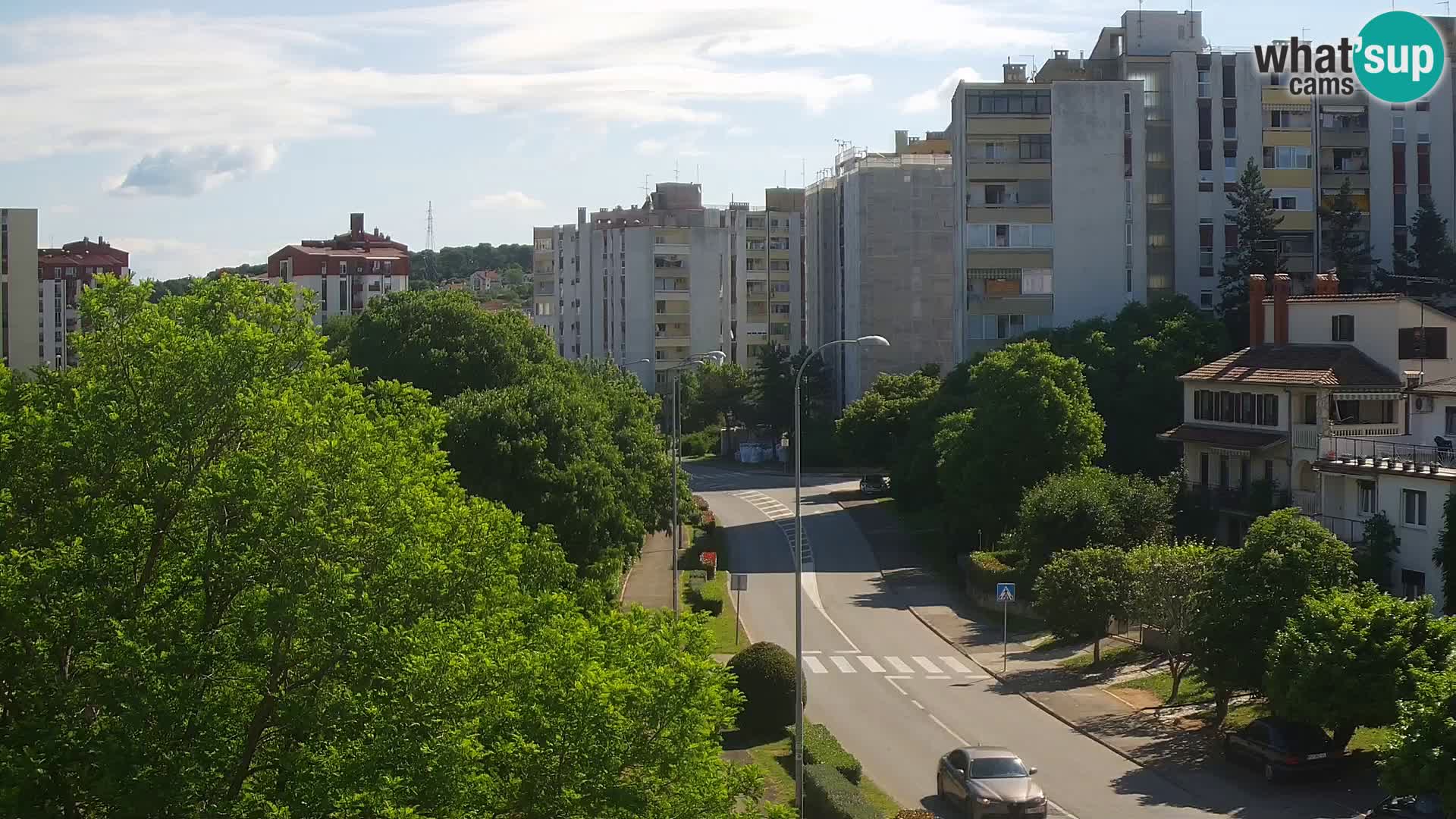 Pula spletna kamera – Koperska ulica – Istra v živo