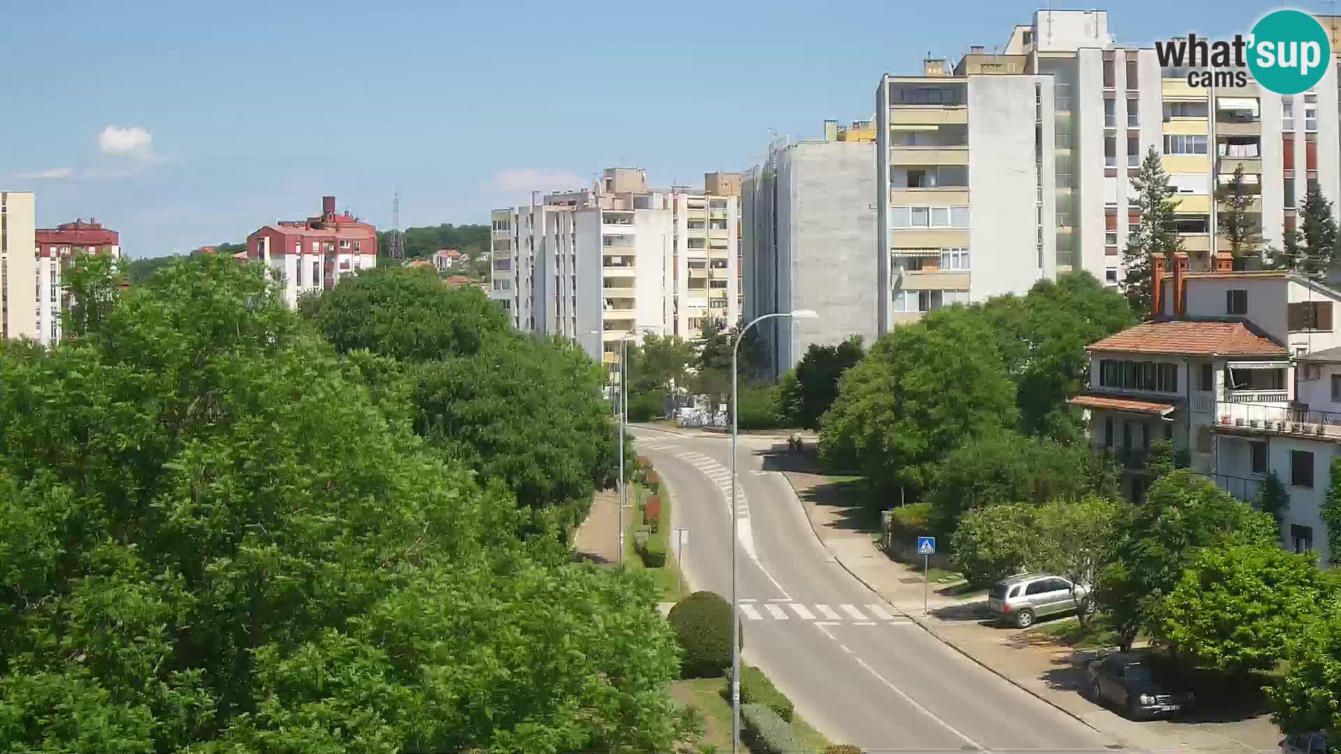Cámara web Pula – Koper street – cámara en vivo Istria