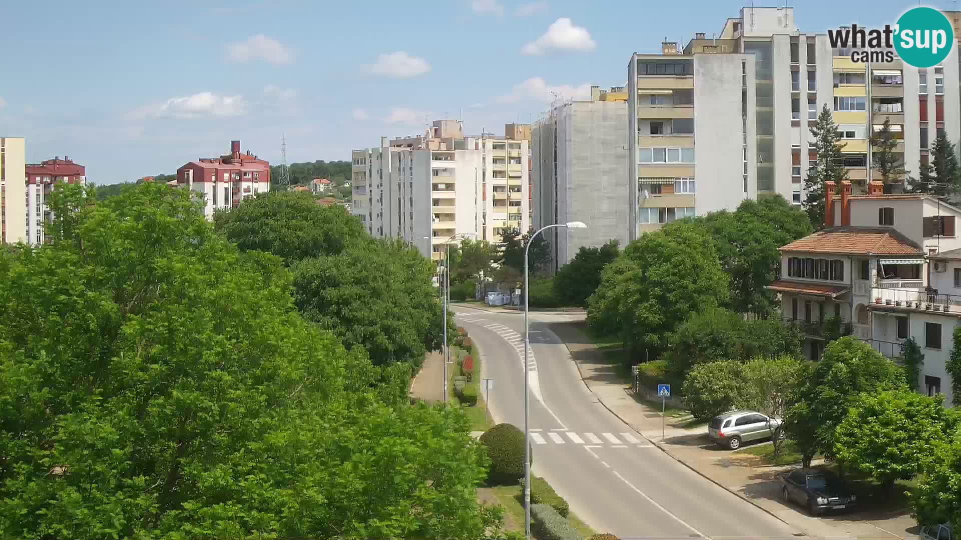 Pula web kamera – Koparska ulica – kamera uživo Istra