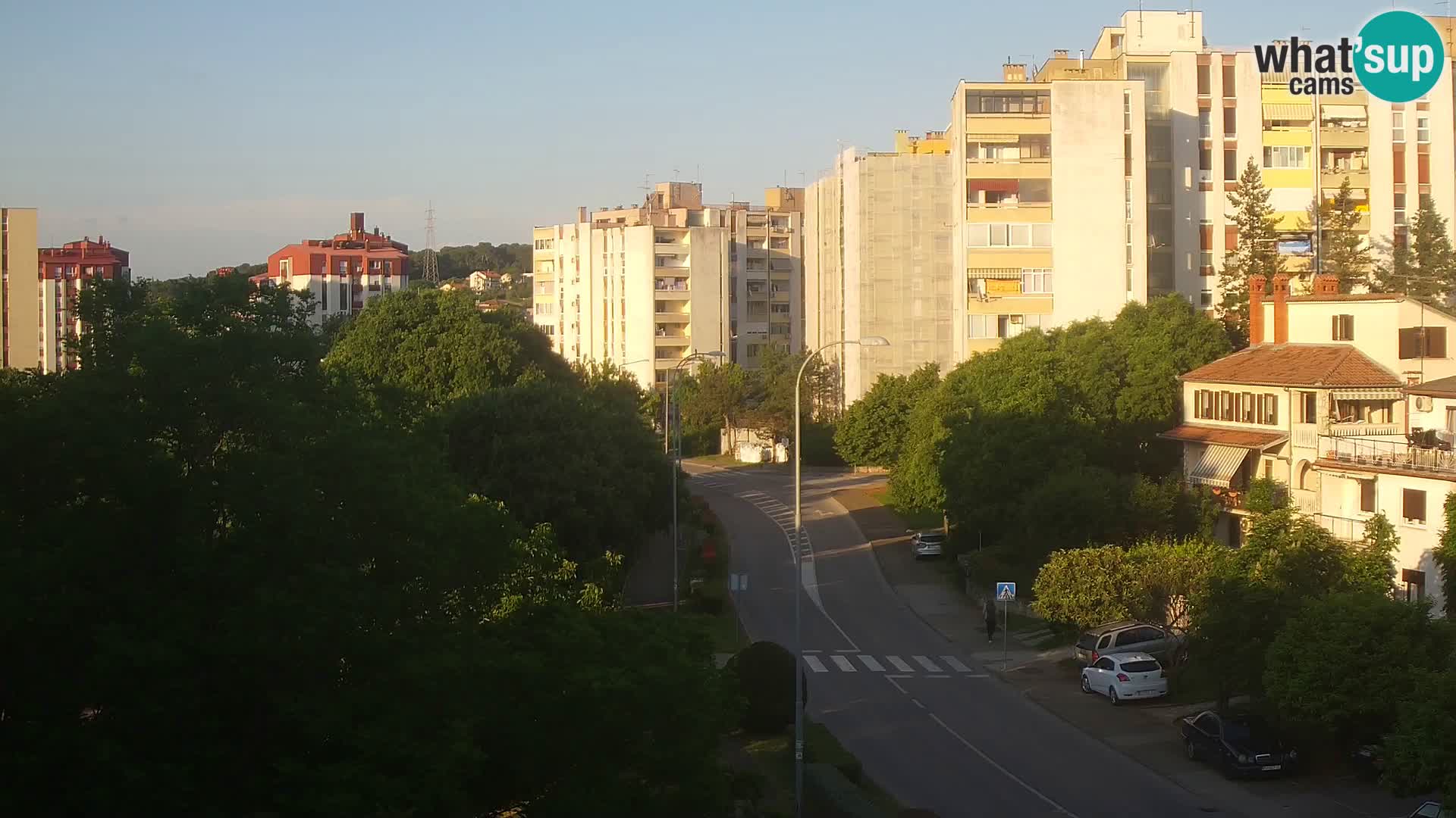 Webcam Pula – Rue Koper – Caméra en direct Istrie
