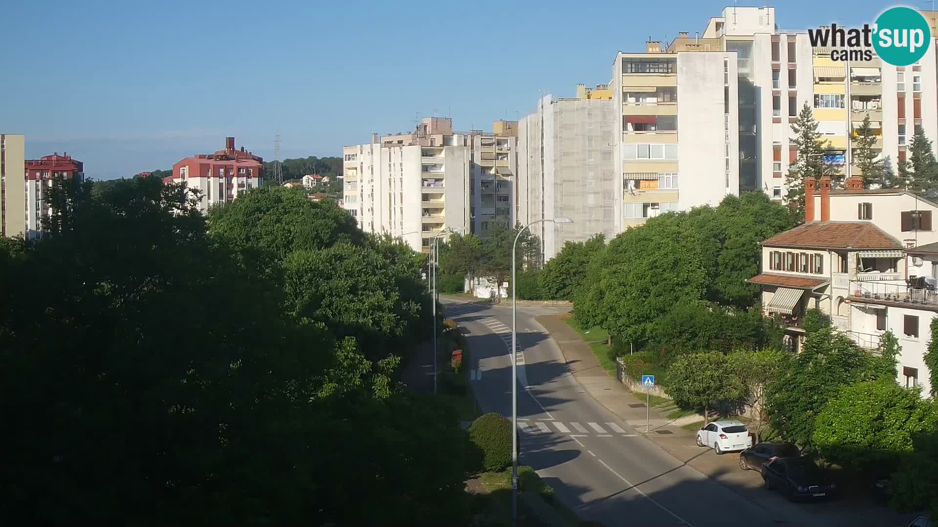 Pula spletna kamera – Koperska ulica – Istra v živo