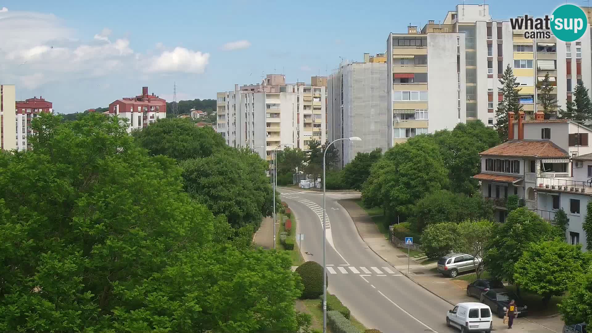 Cámara web Pula – Koper street – cámara en vivo Istria