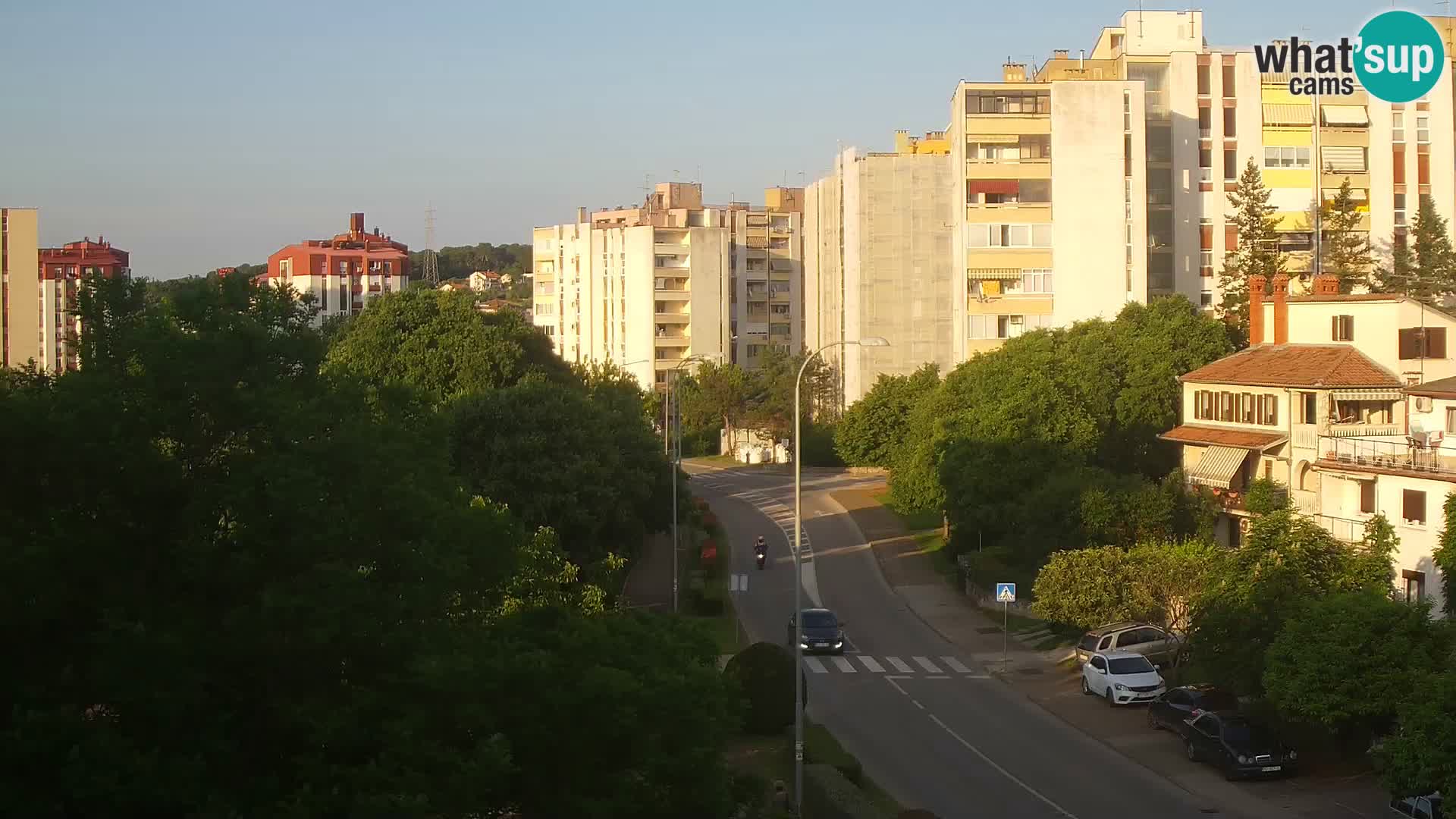 Pula spletna kamera – Koperska ulica – Istra v živo