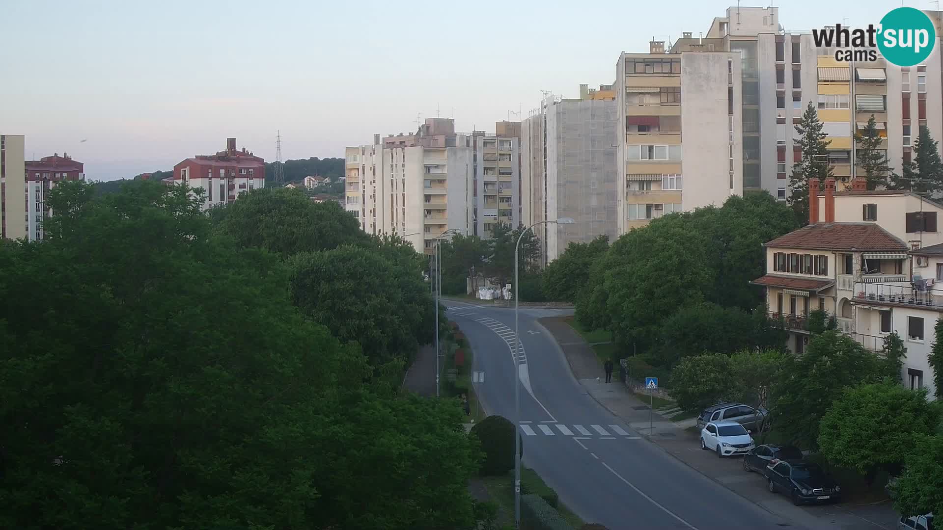 Pula spletna kamera – Koperska ulica – Istra v živo