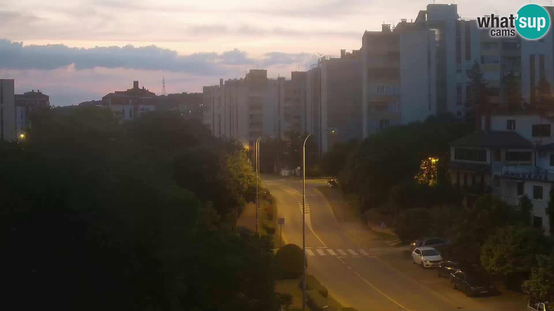 Webcam Pula – Rue Koper – Caméra en direct Istrie