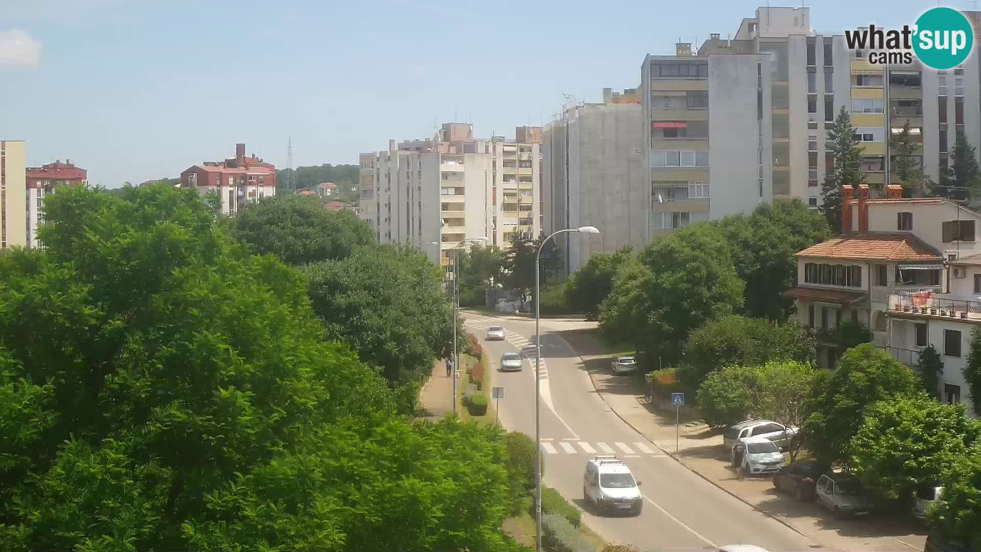 Webcam Pula – Rue Koper – Caméra en direct Istrie