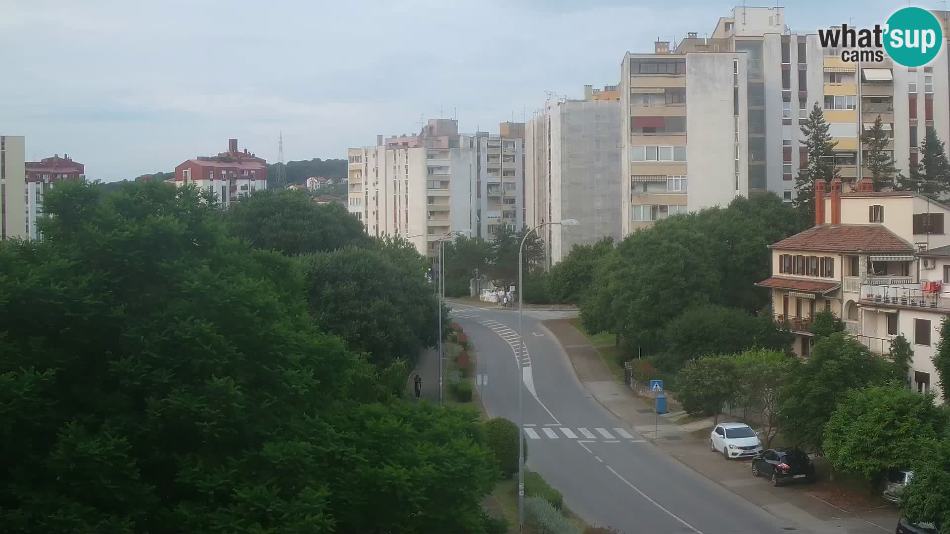 Pula spletna kamera – Koperska ulica – Istra v živo