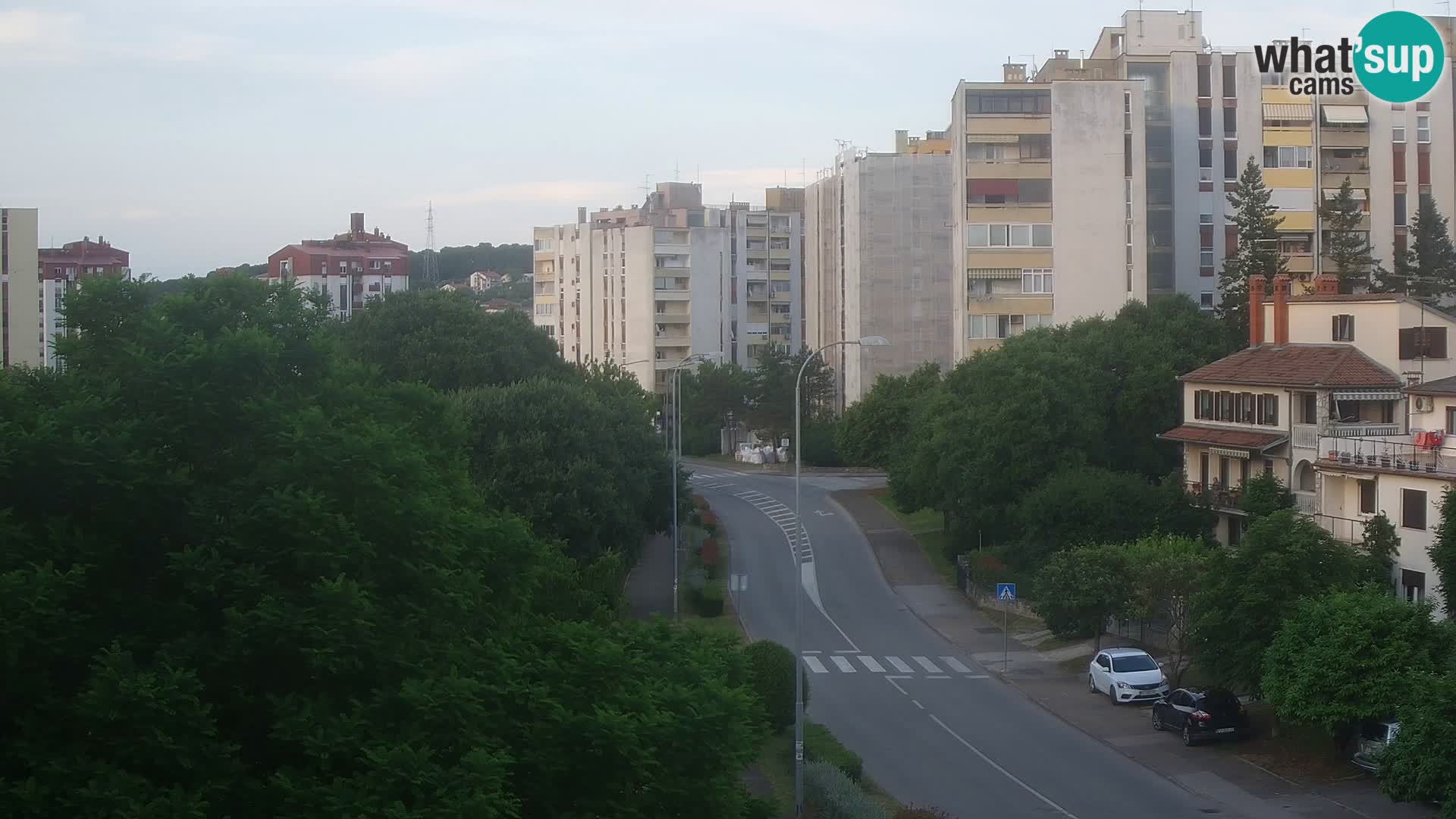 Cámara web Pula – Koper street – cámara en vivo Istria