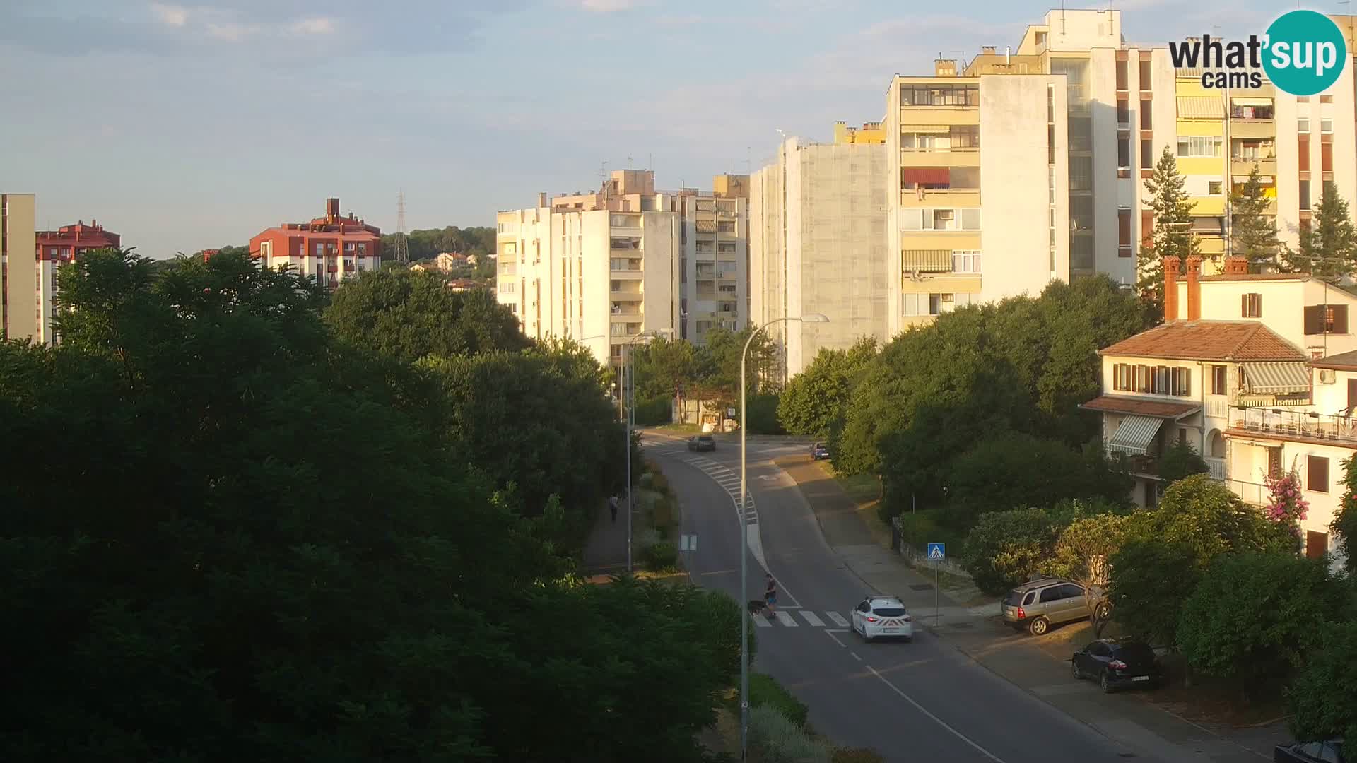 Webcam Pula – Rue Koper – Caméra en direct Istrie