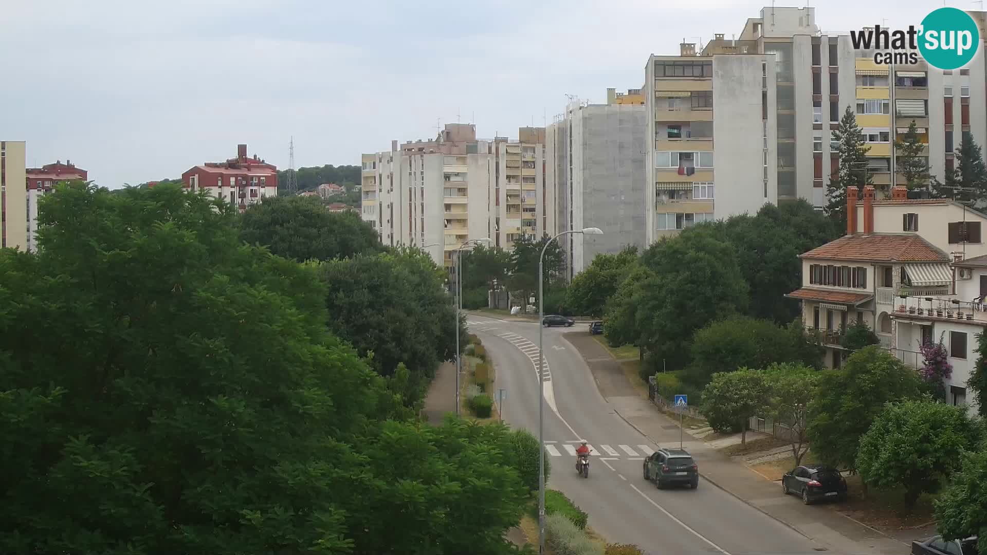 Cámara web Pula – Koper street – cámara en vivo Istria