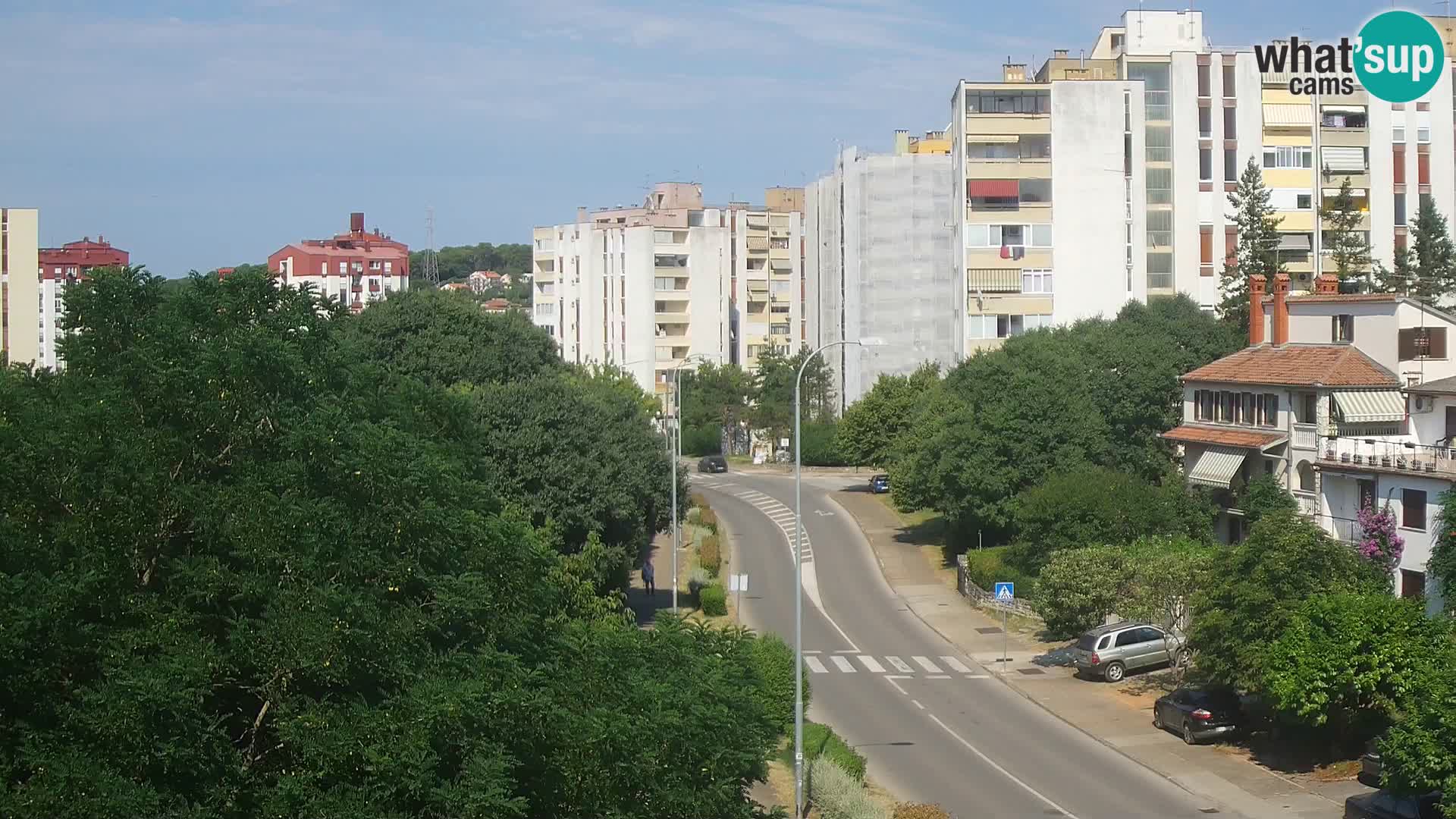 Cámara web Pula – Koper street – cámara en vivo Istria