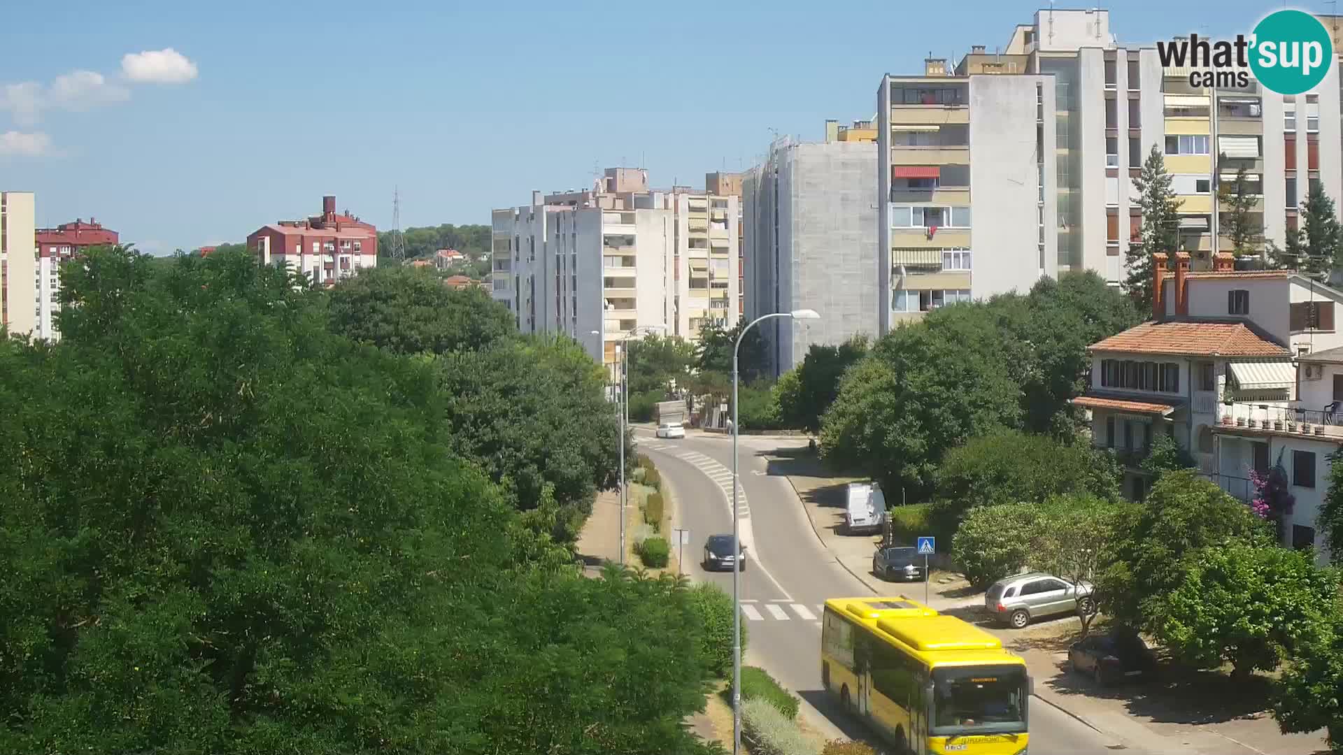 Pula spletna kamera – Koperska ulica – Istra v živo