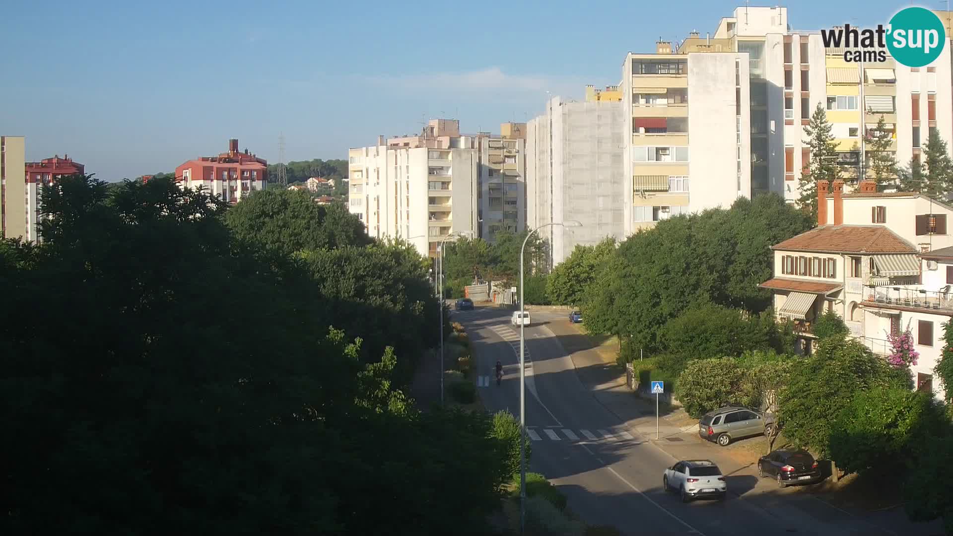 Pula web kamera – Koparska ulica – kamera uživo Istra