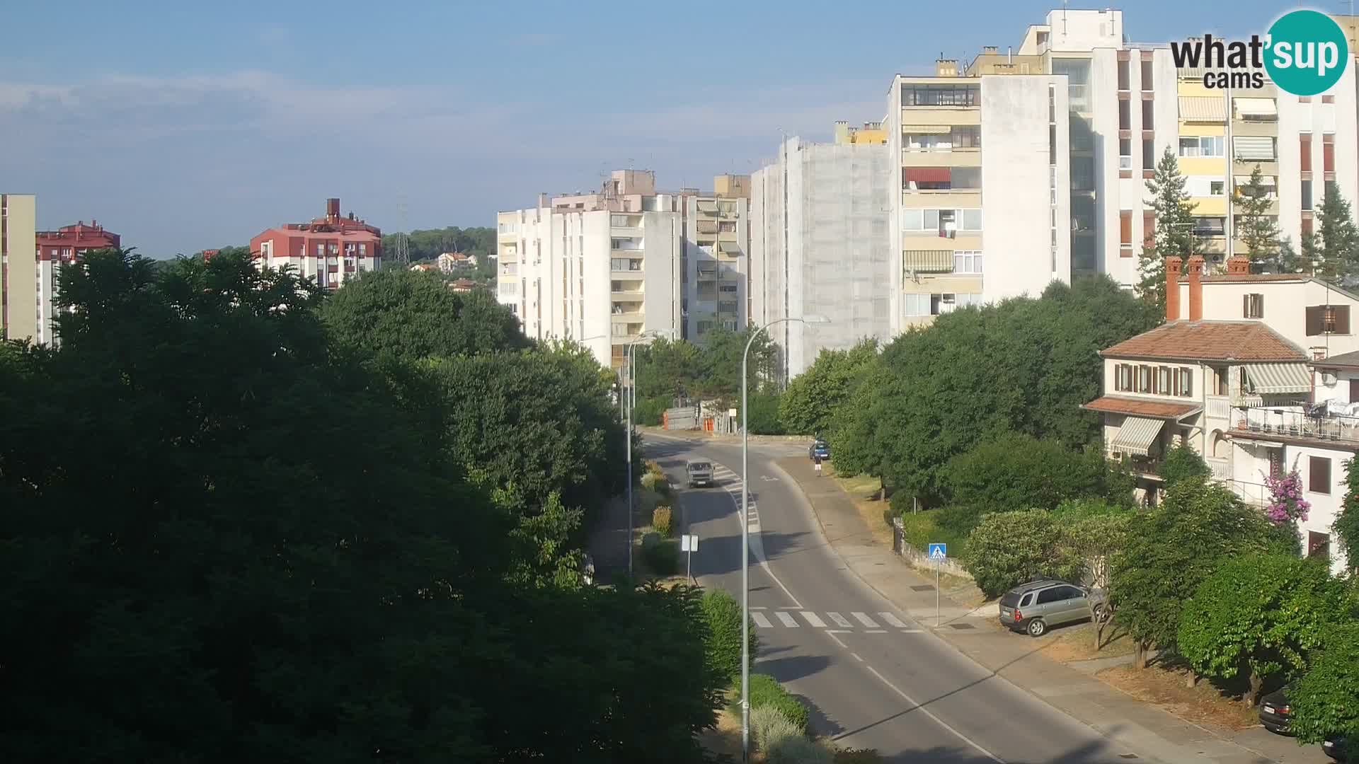 Pula spletna kamera – Koperska ulica – Istra v živo