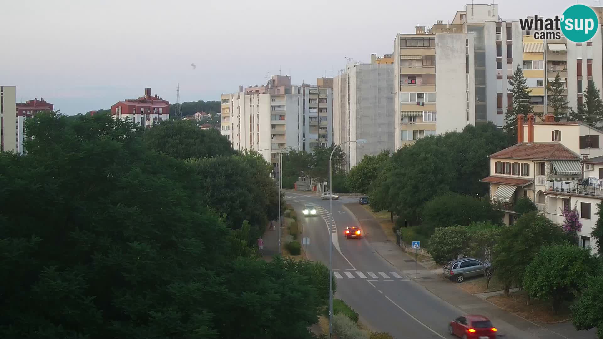 Webcam Pula – Rue Koper – Caméra en direct Istrie