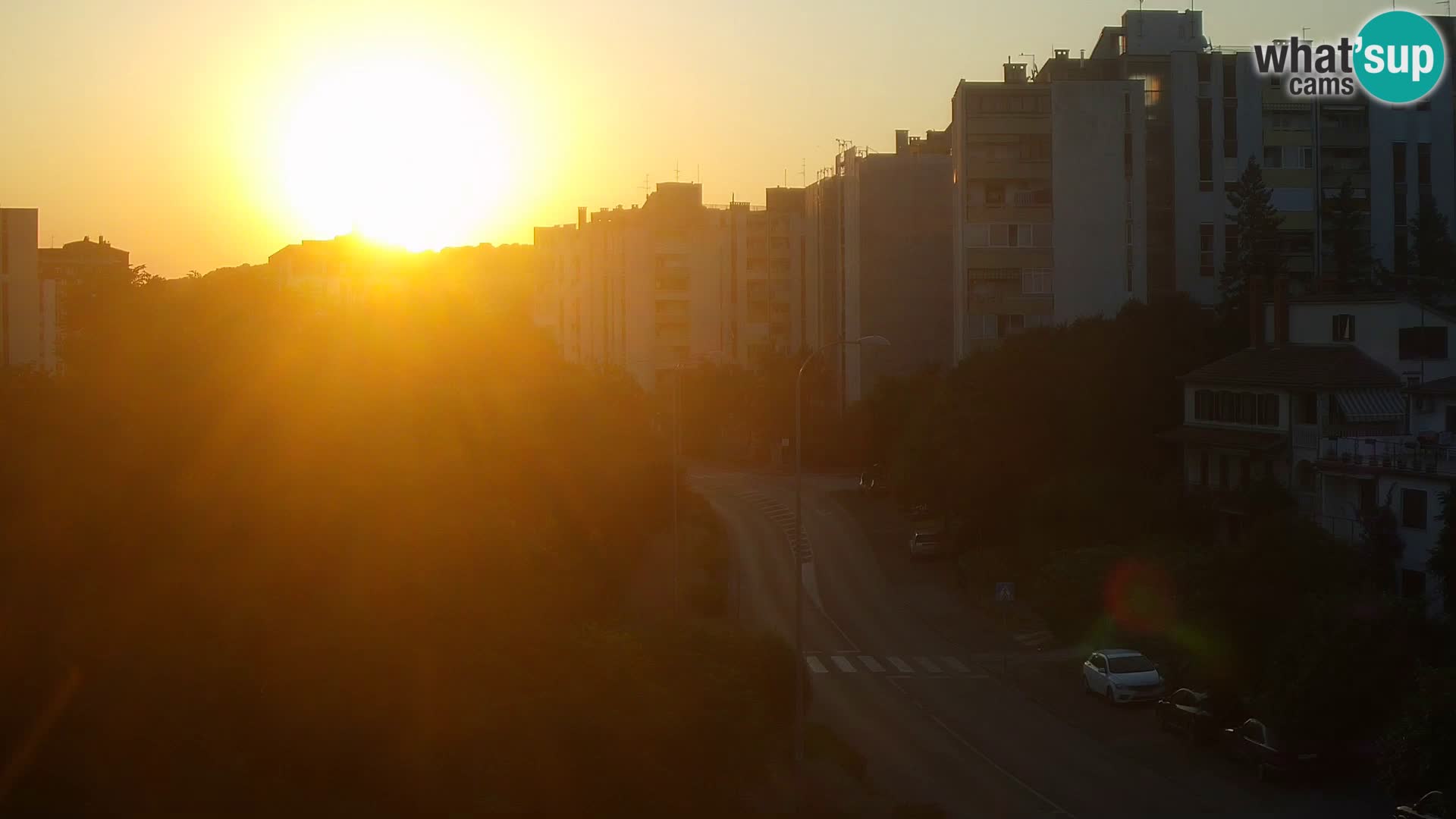 Pula spletna kamera – Koperska ulica – Istra v živo