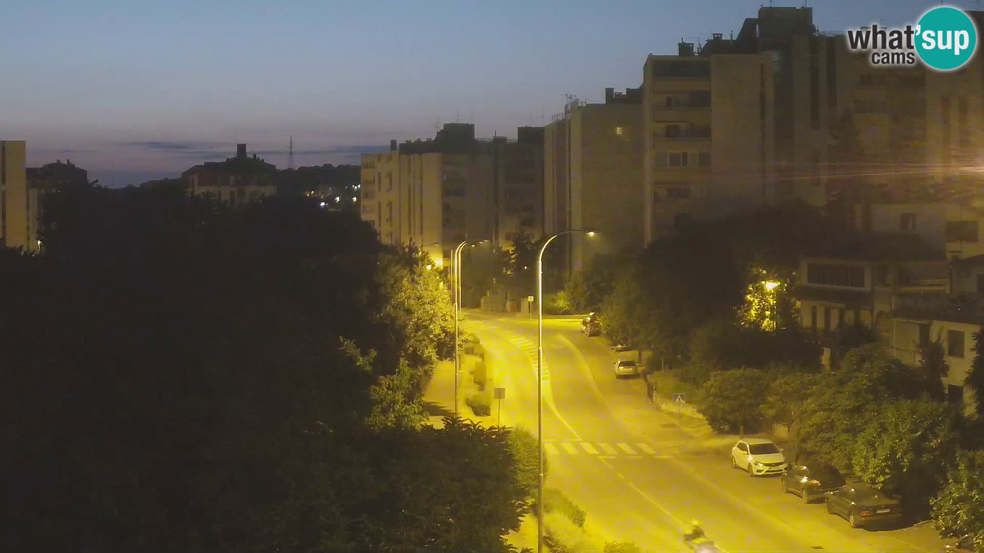 Cámara web Pula – Koper street – cámara en vivo Istria
