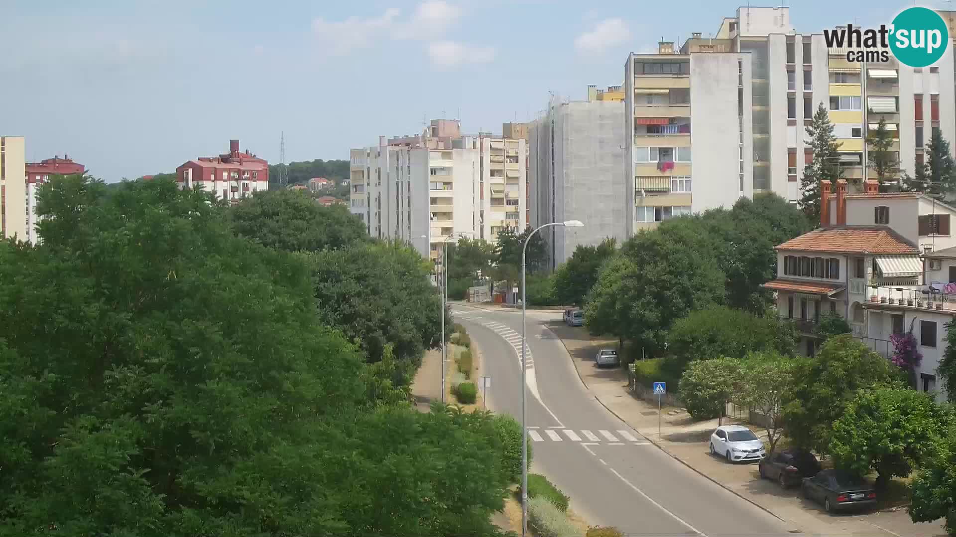 Cámara web Pula – Koper street – cámara en vivo Istria