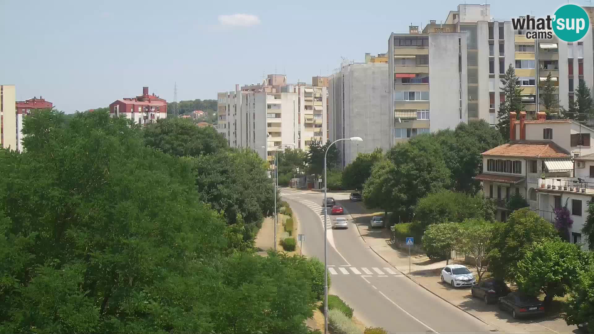 Cámara web Pula – Koper street – cámara en vivo Istria