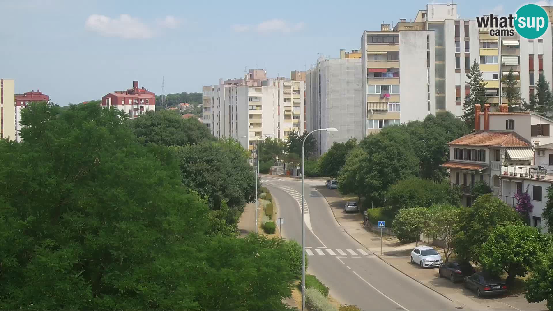 Cámara web Pula – Koper street – cámara en vivo Istria