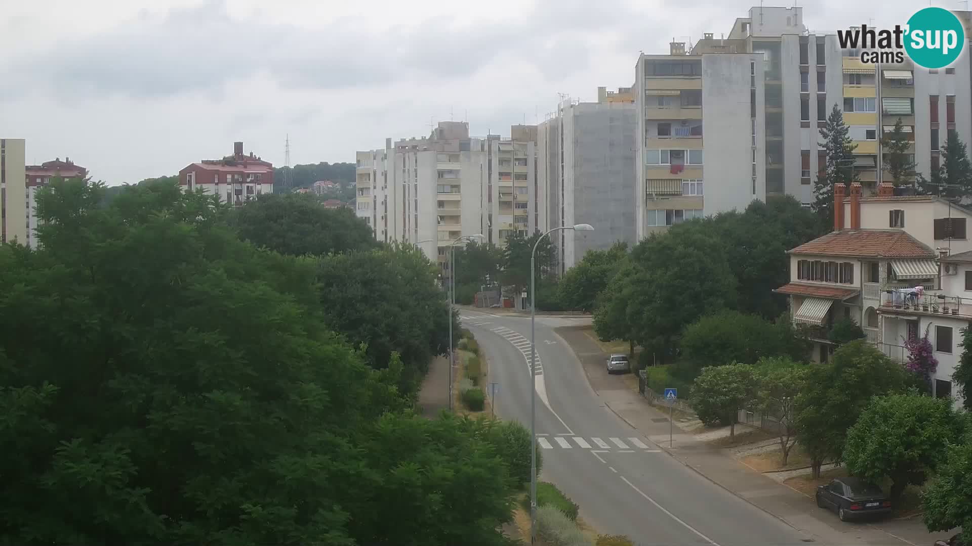 Cámara web Pula – Koper street – cámara en vivo Istria