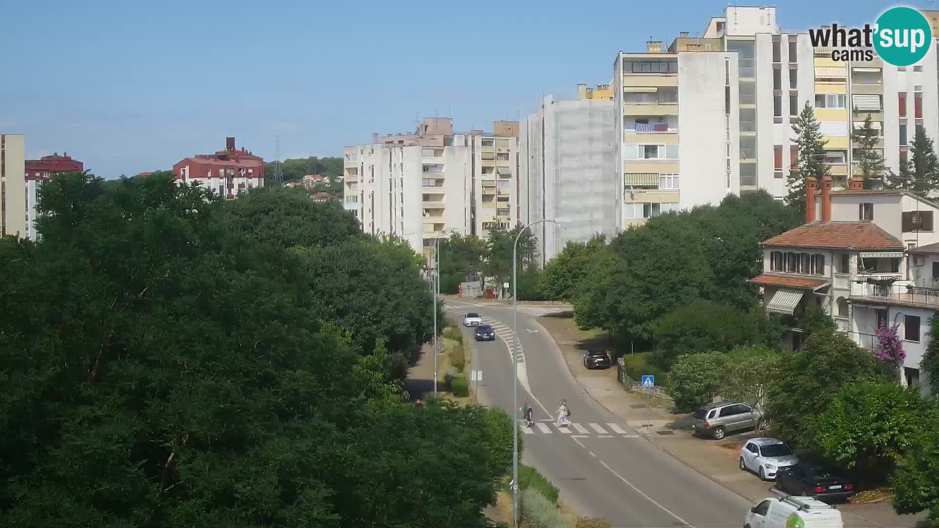 Pula web kamera – Koparska ulica – kamera uživo Istra