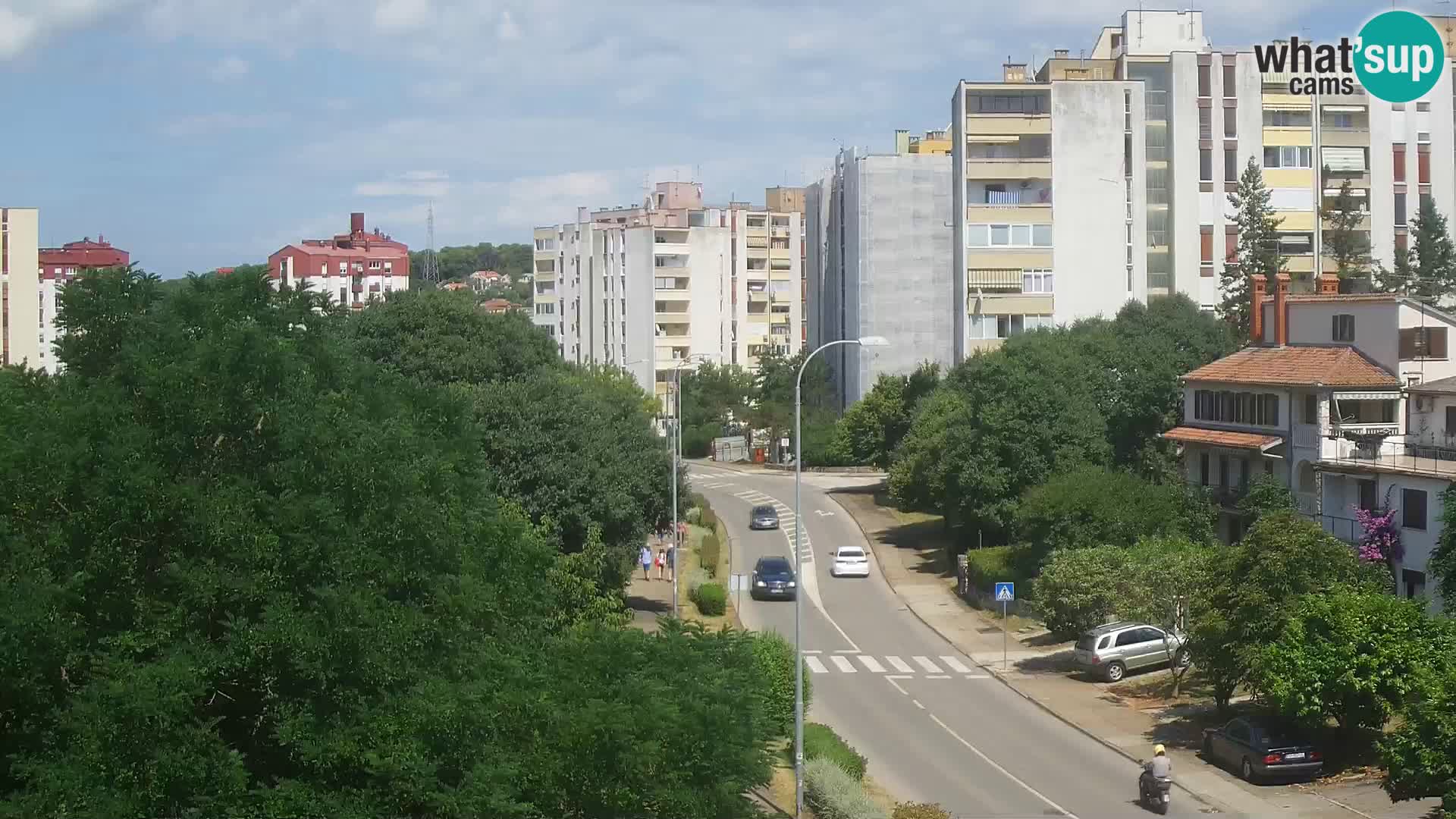Cámara web Pula – Koper street – cámara en vivo Istria
