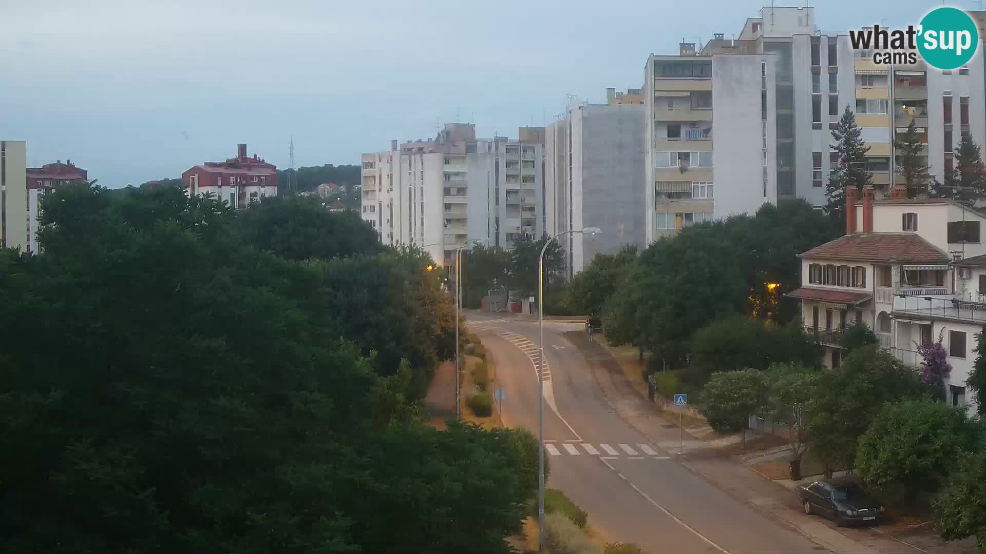 Pula spletna kamera – Koperska ulica – Istra v živo