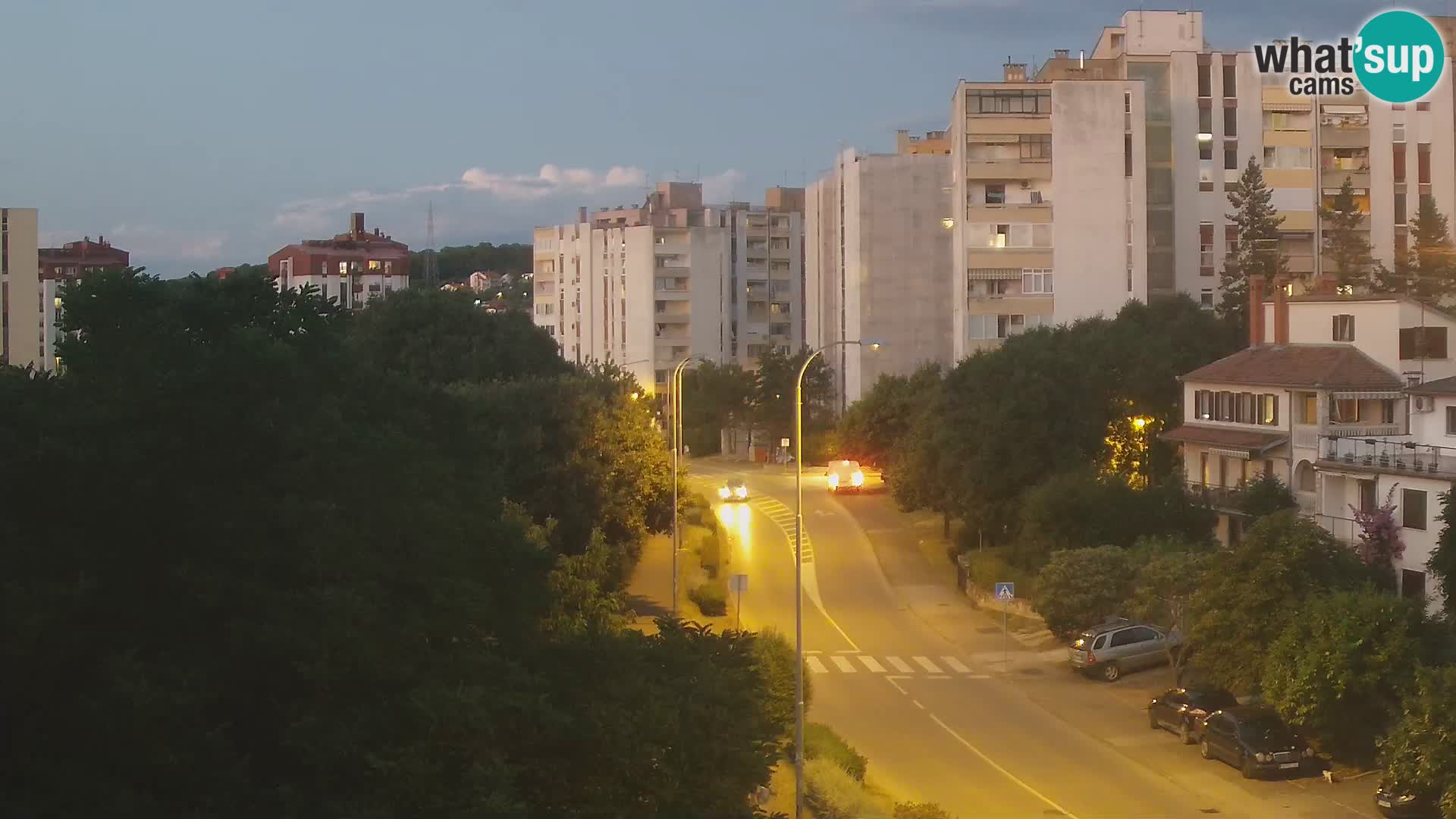 Pula spletna kamera – Koperska ulica – Istra v živo