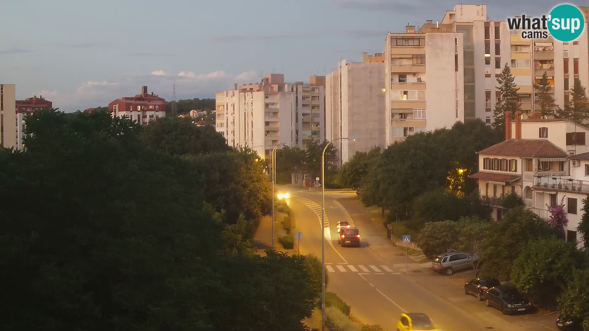Pula spletna kamera – Koperska ulica – Istra v živo