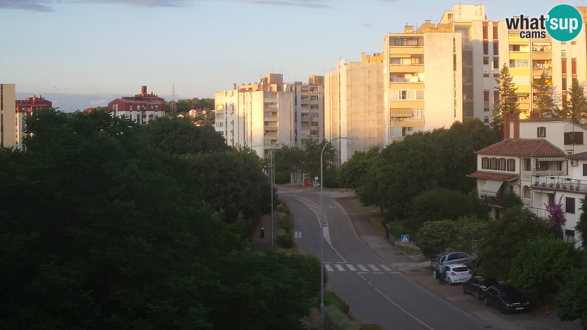 Pula web kamera – Koparska ulica – kamera uživo Istra