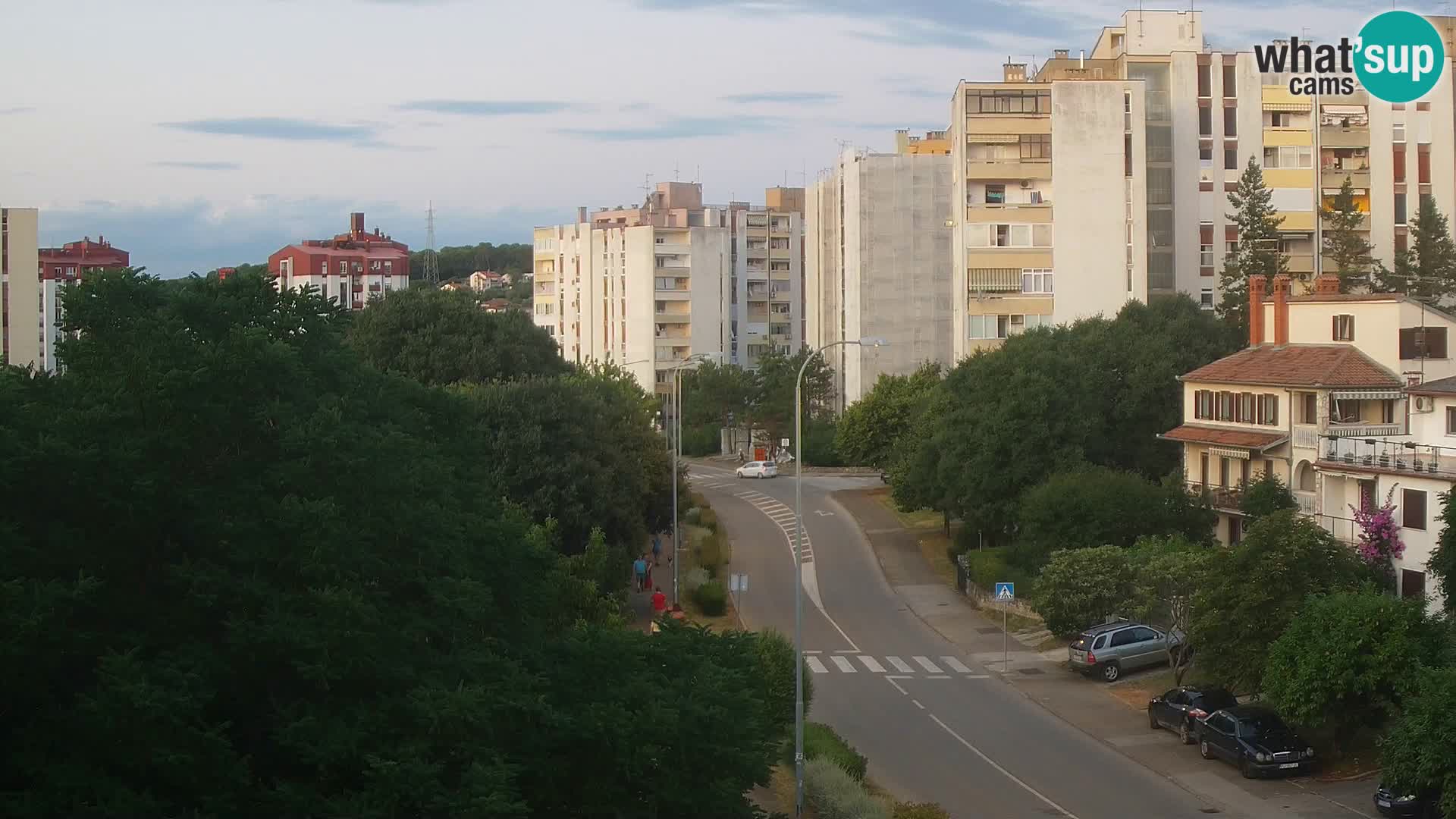 Webcam Pula – Rue Koper – Caméra en direct Istrie