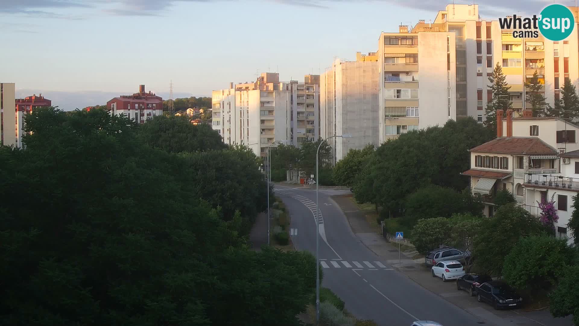 Cámara web Pula – Koper street – cámara en vivo Istria