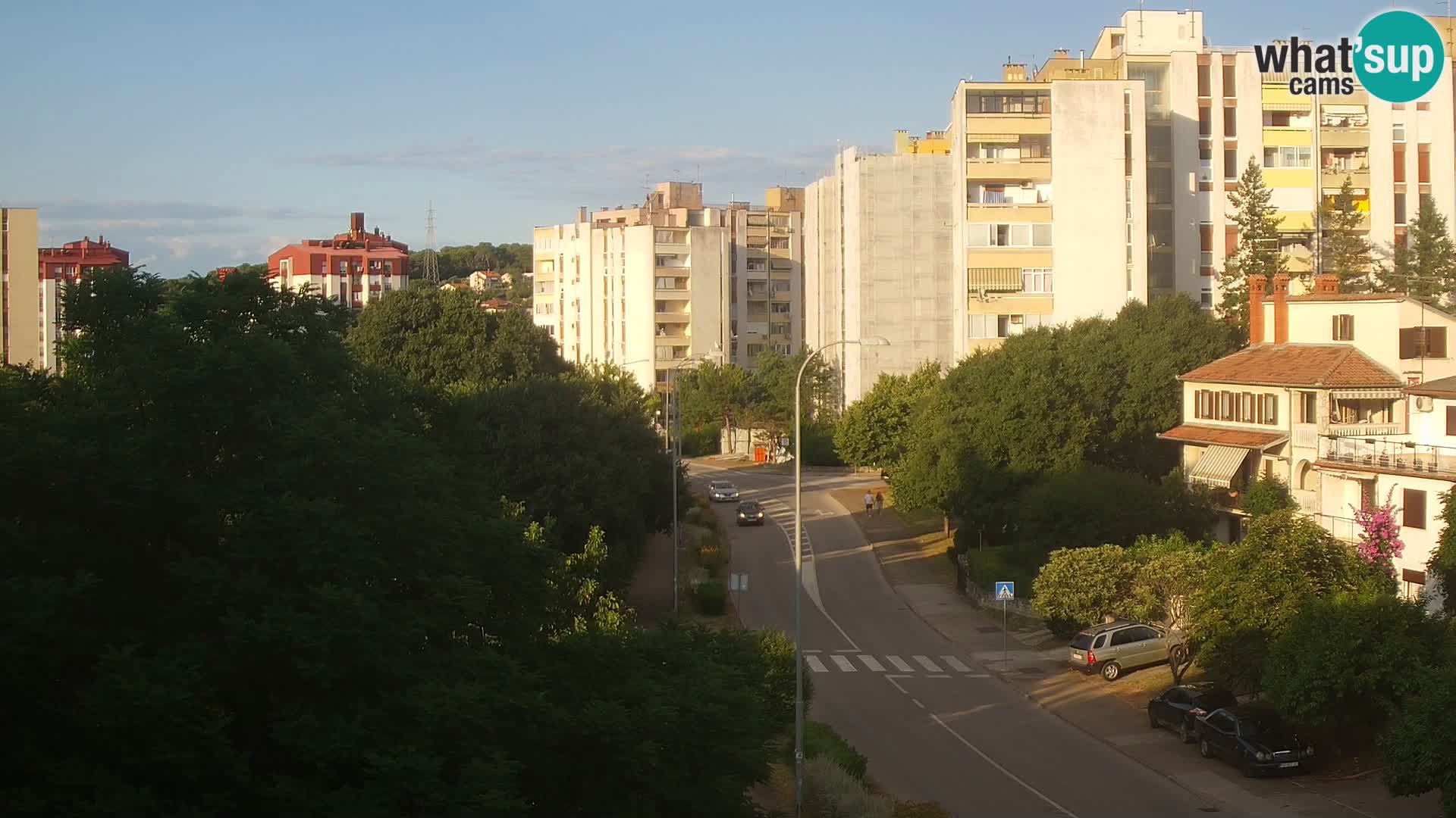 Pula web kamera – Koparska ulica – kamera uživo Istra
