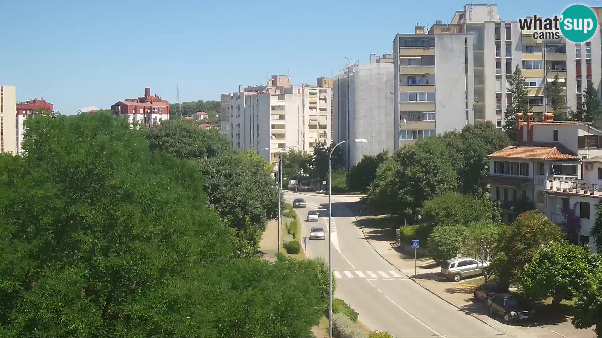 Cámara web Pula – Koper street – cámara en vivo Istria