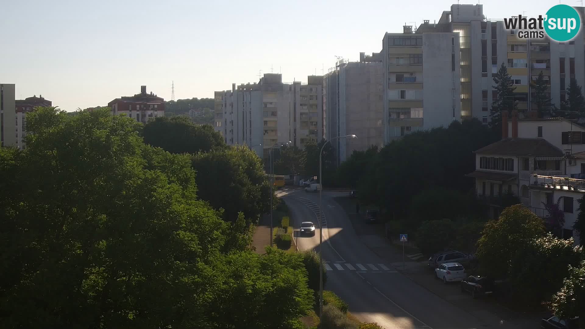 Pula web kamera – Koparska ulica – kamera uživo Istra